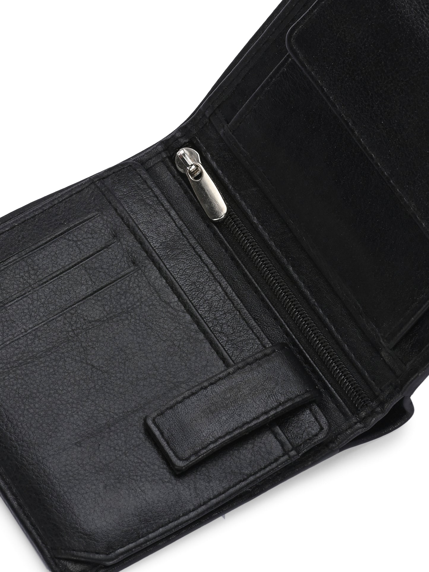 Men's Black Leather Wallet