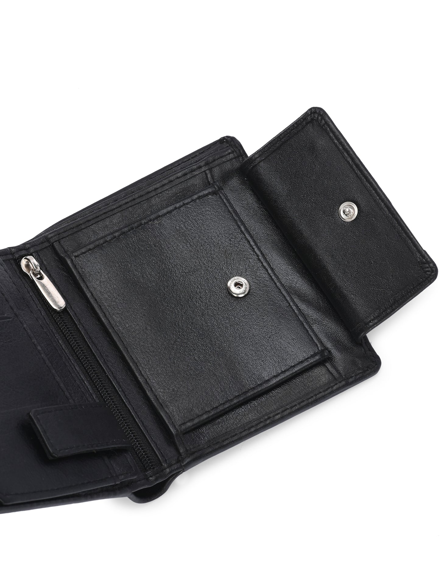 Men's Black Leather Wallet