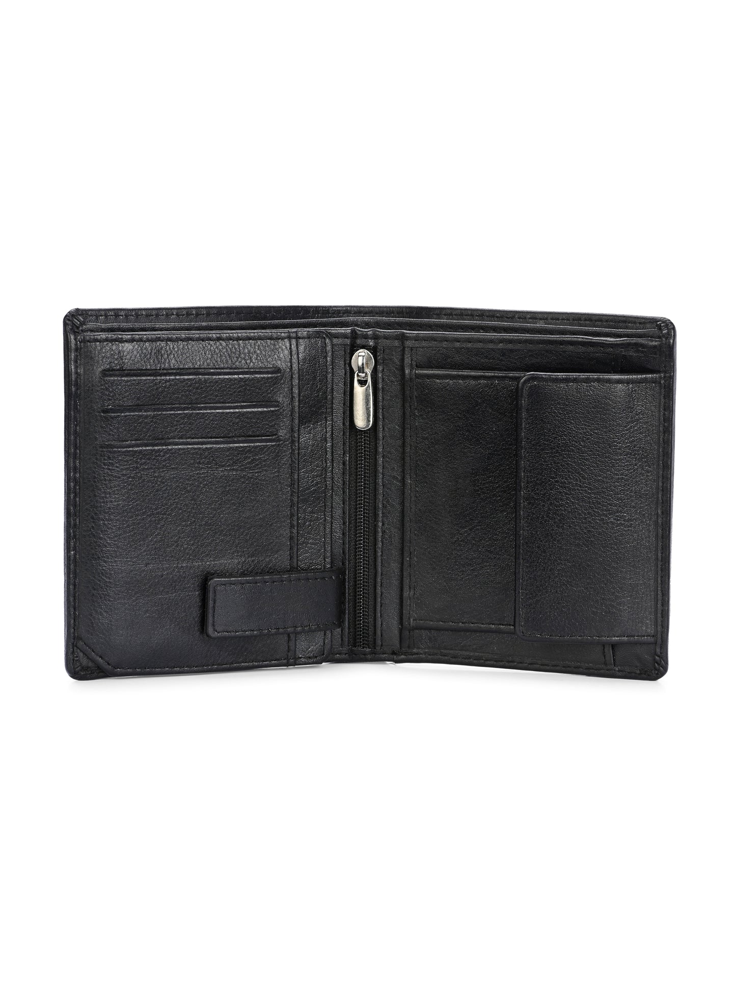 Men's Black Leather Wallet