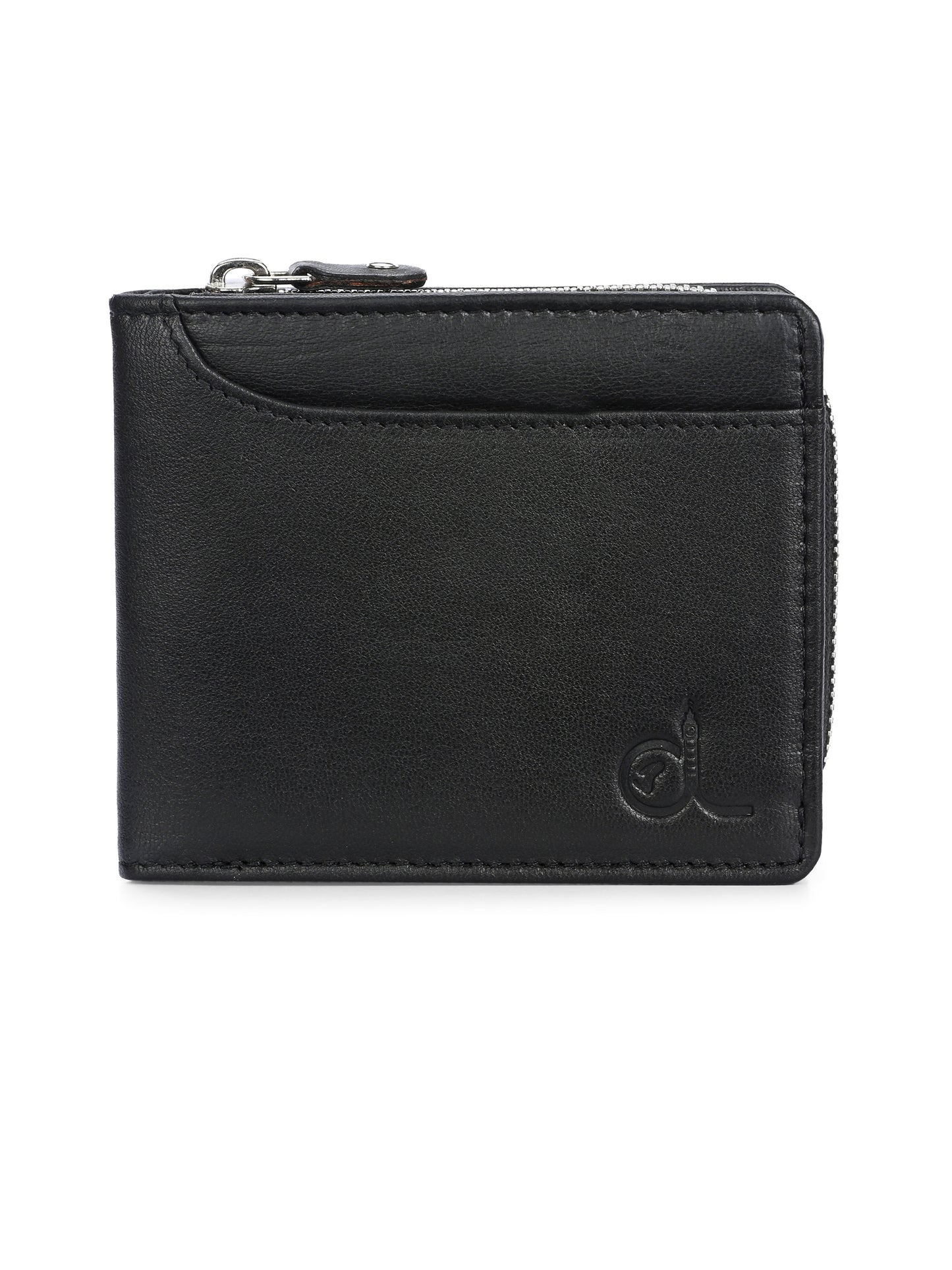 Men's Leather Zip Around Wallet
