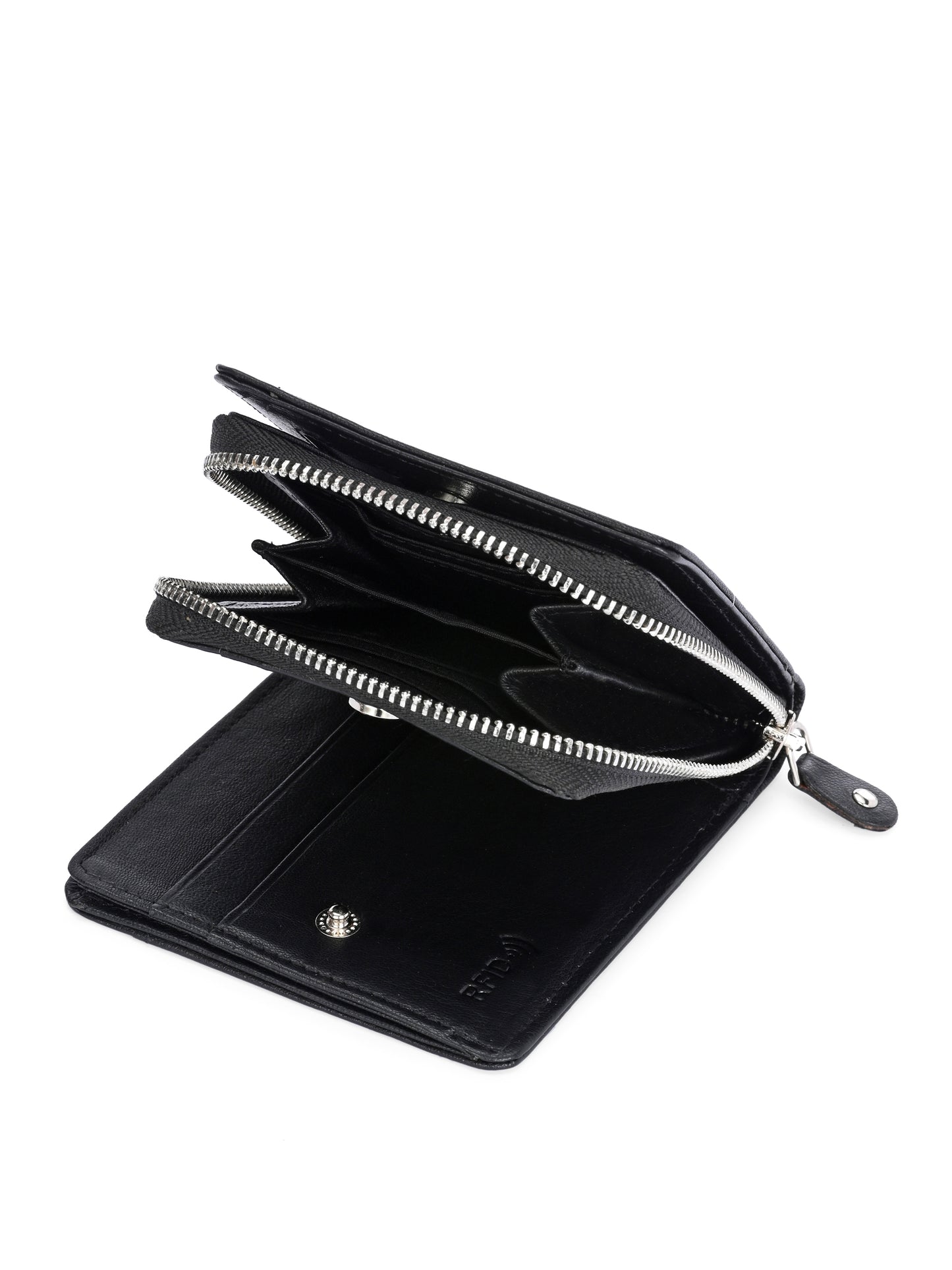 Men's Leather Zip Around Wallet