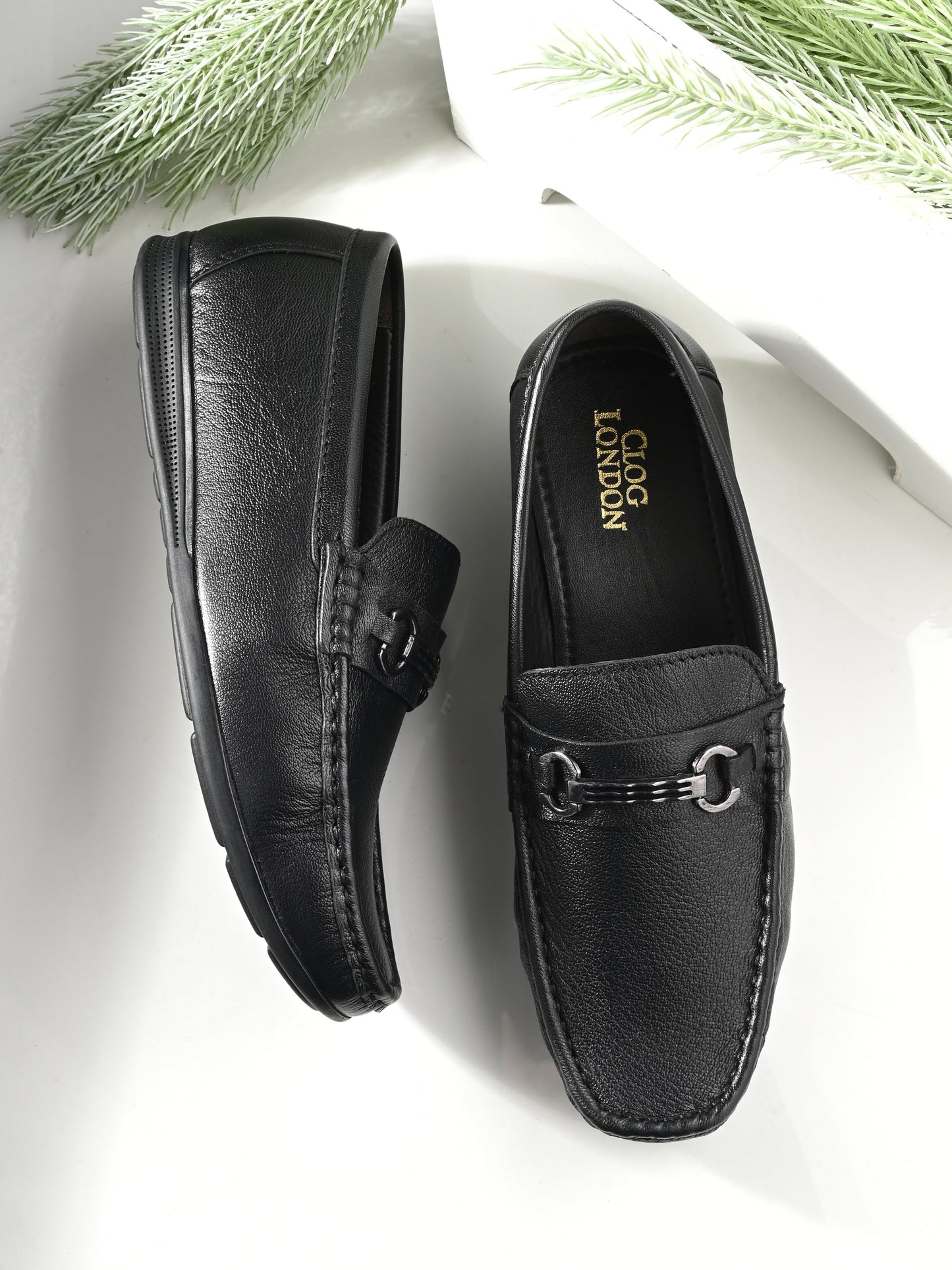 Men's Leather Loafer Shoes