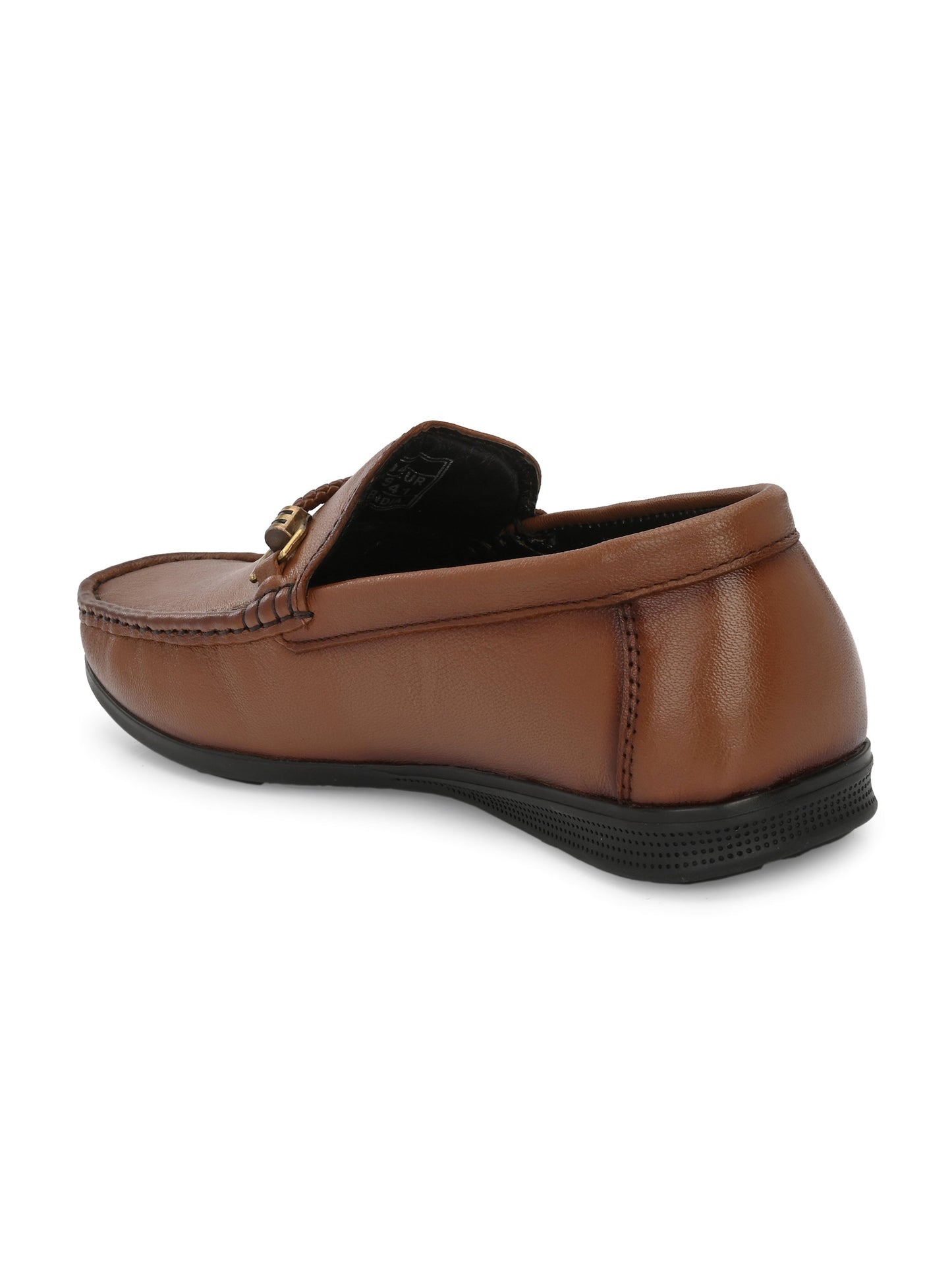Men's Leather Square Toe Loafer Shoes