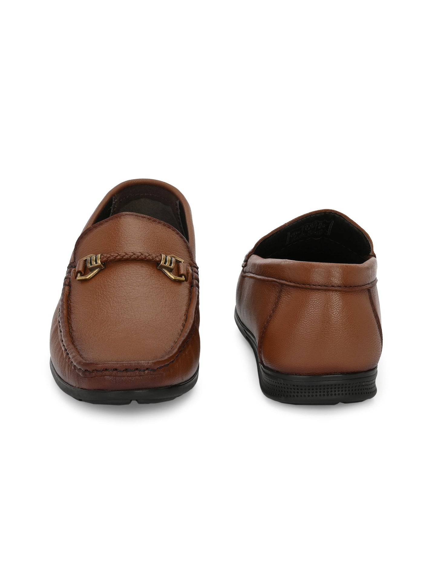 Men's Leather Square Toe Loafer Shoes