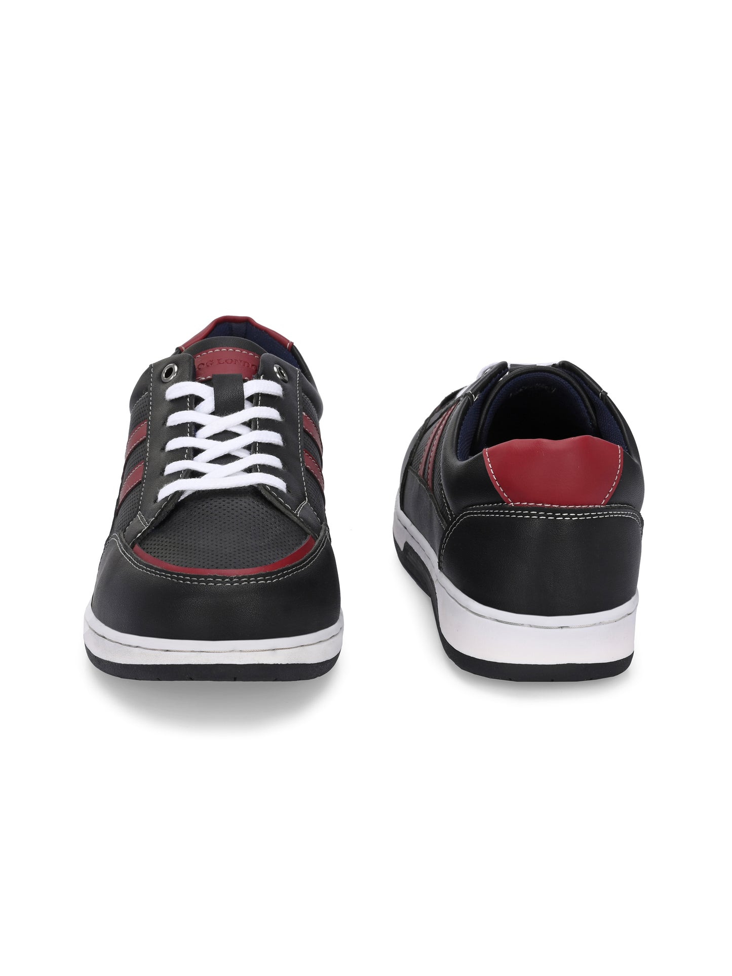 Men's Contrast Sole Sneakers Shoes