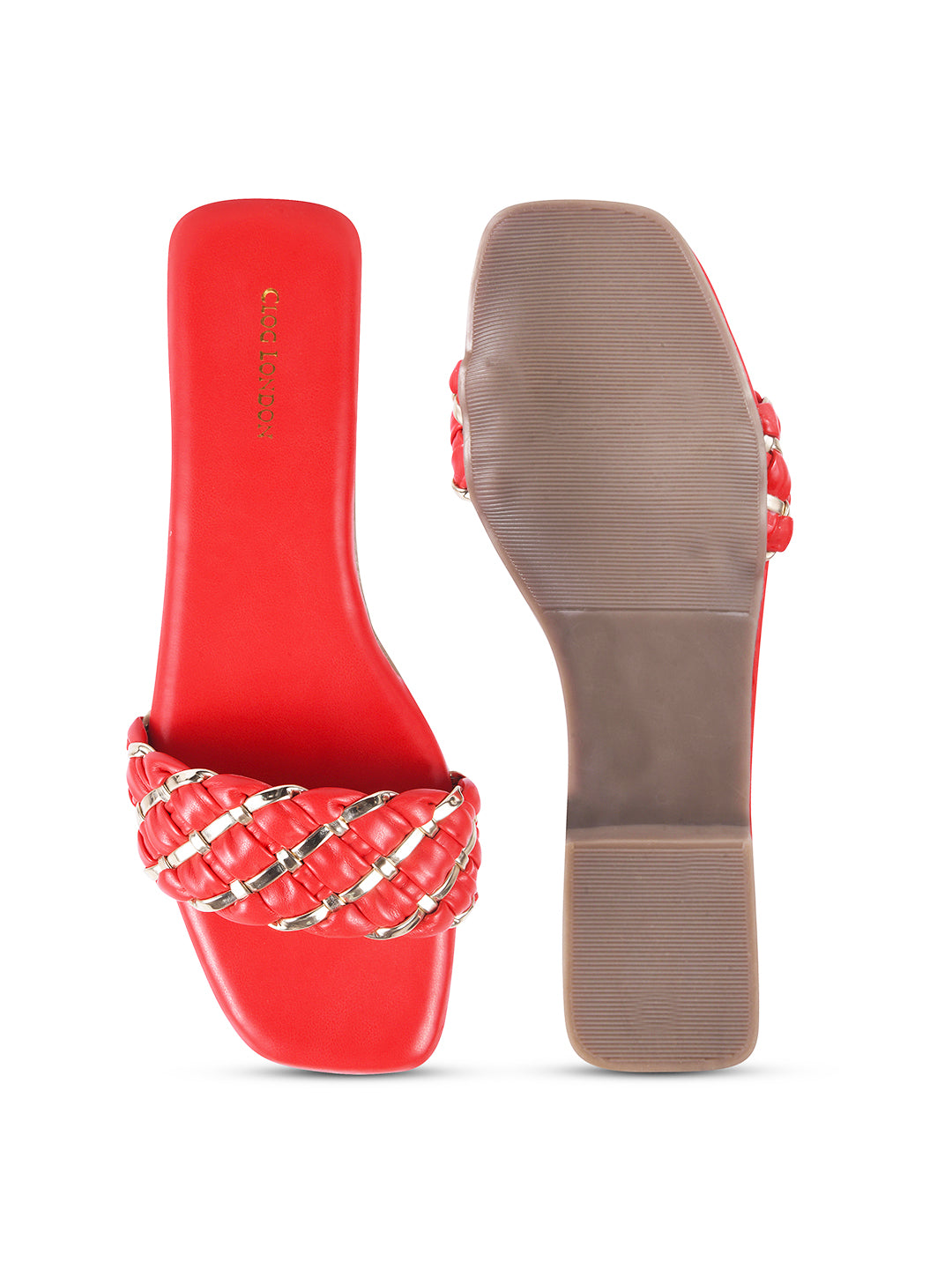 Women Off-White Casual Slip On Flats Online