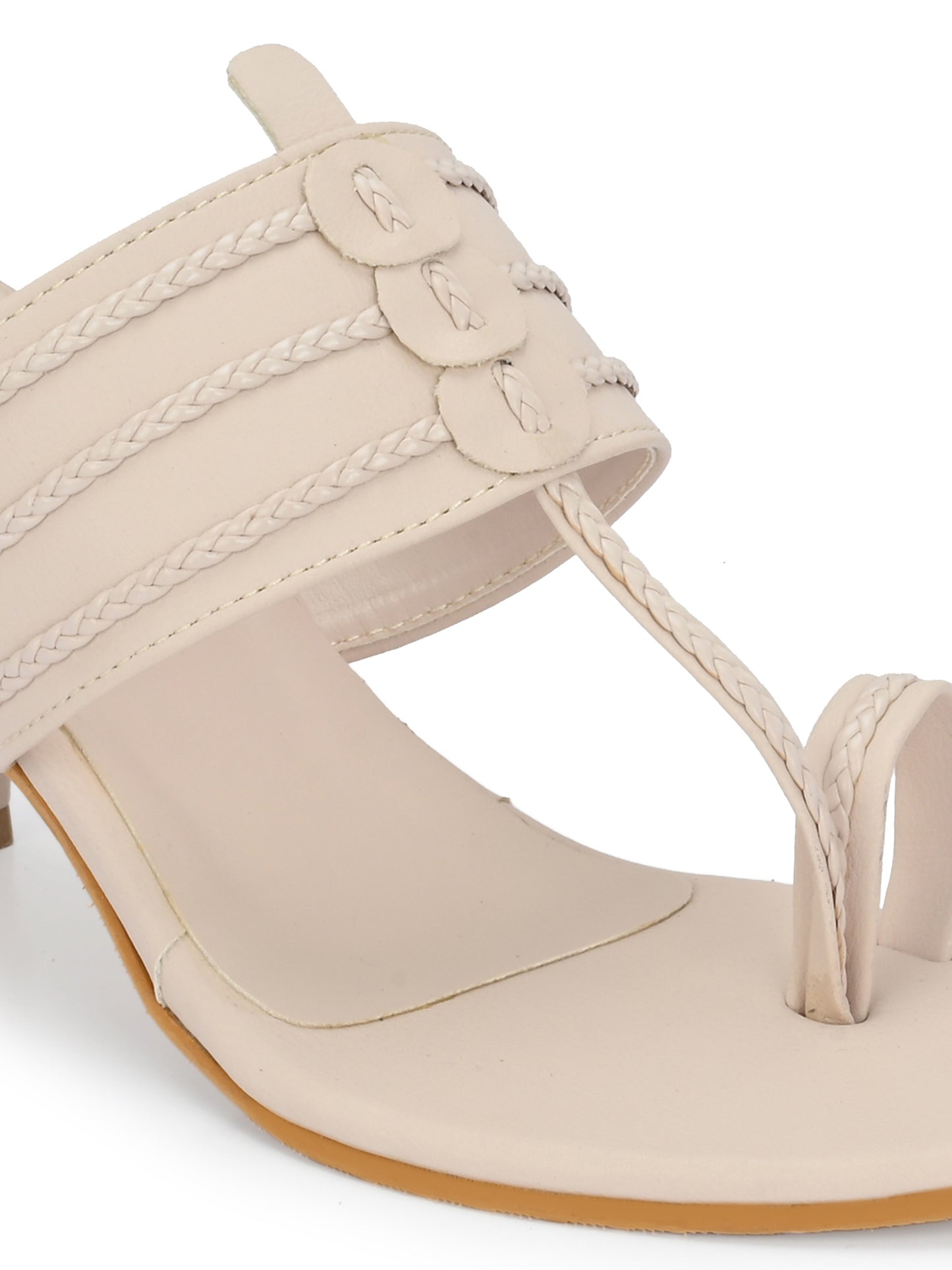 Women Off-White Heels Sandals