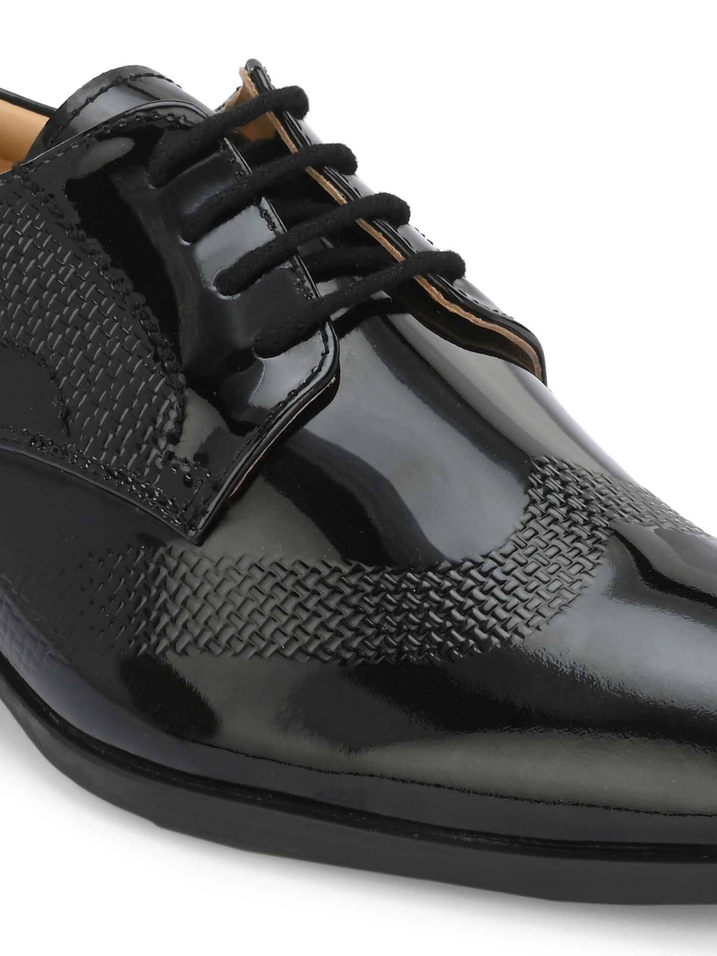 Men's Textured Formal Derby Shoes