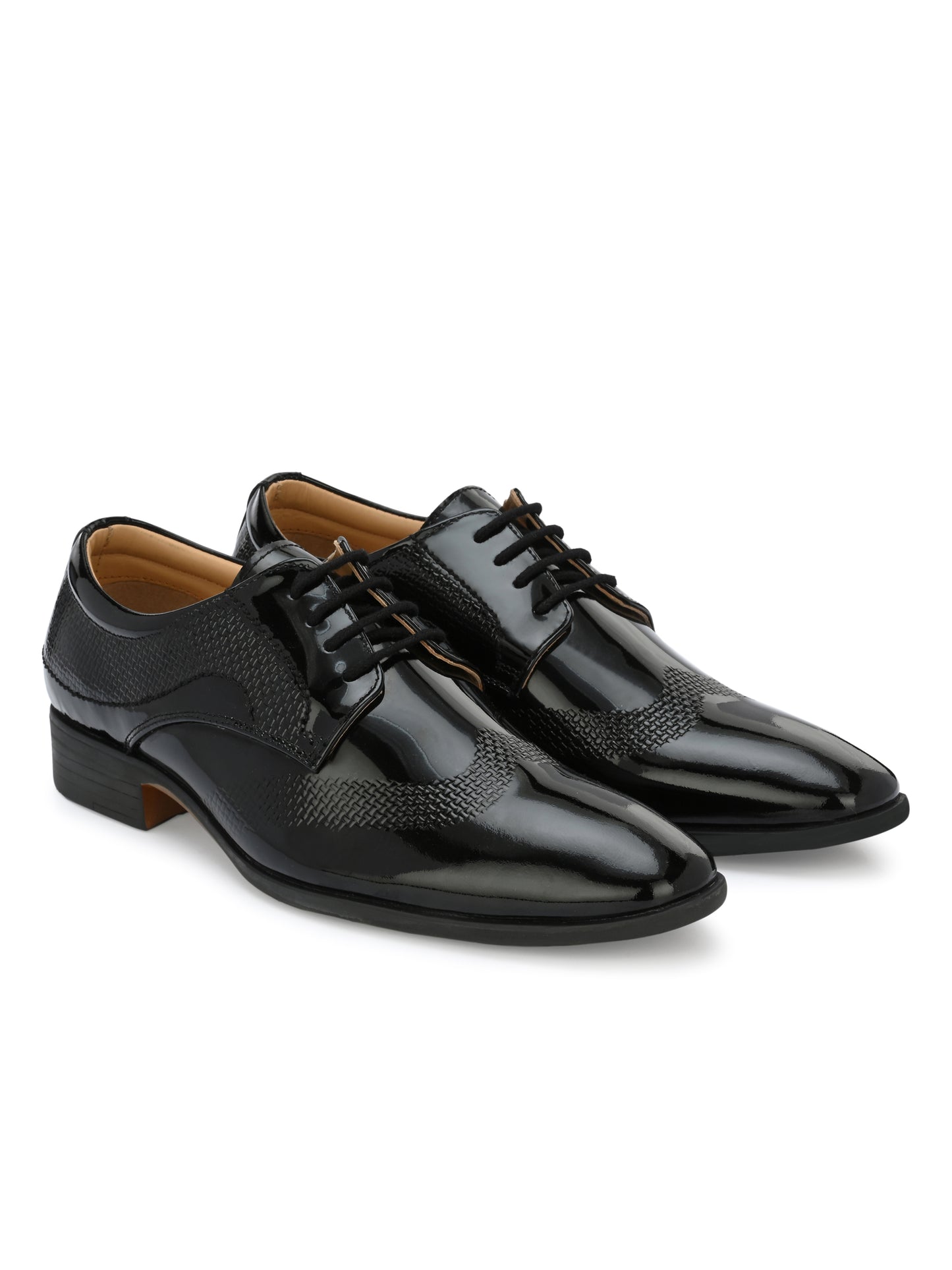 Men's Textured Formal Derby Shoes