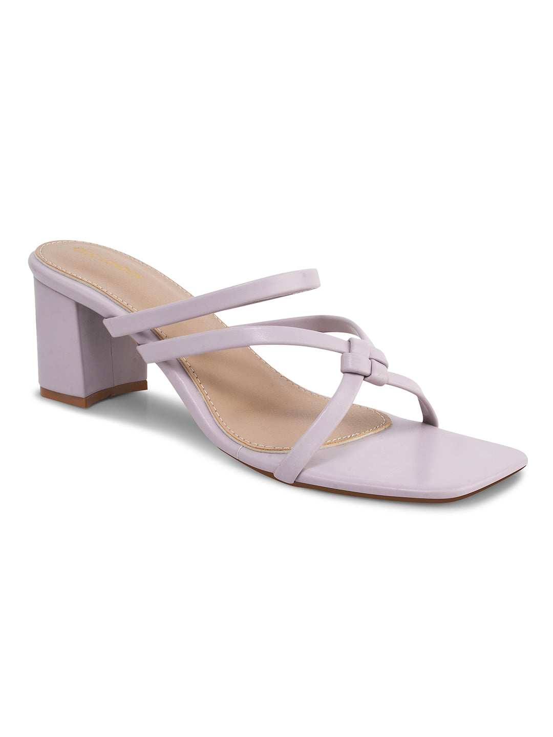 Womens Casual Mid Chunky Heels