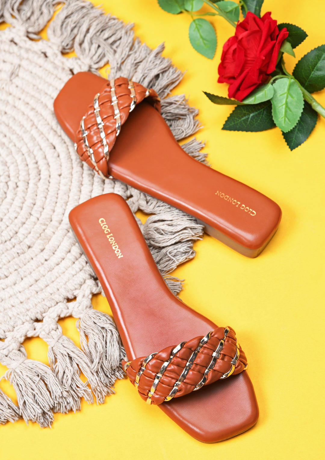 Women Off-White Casual Slip On Flats Online