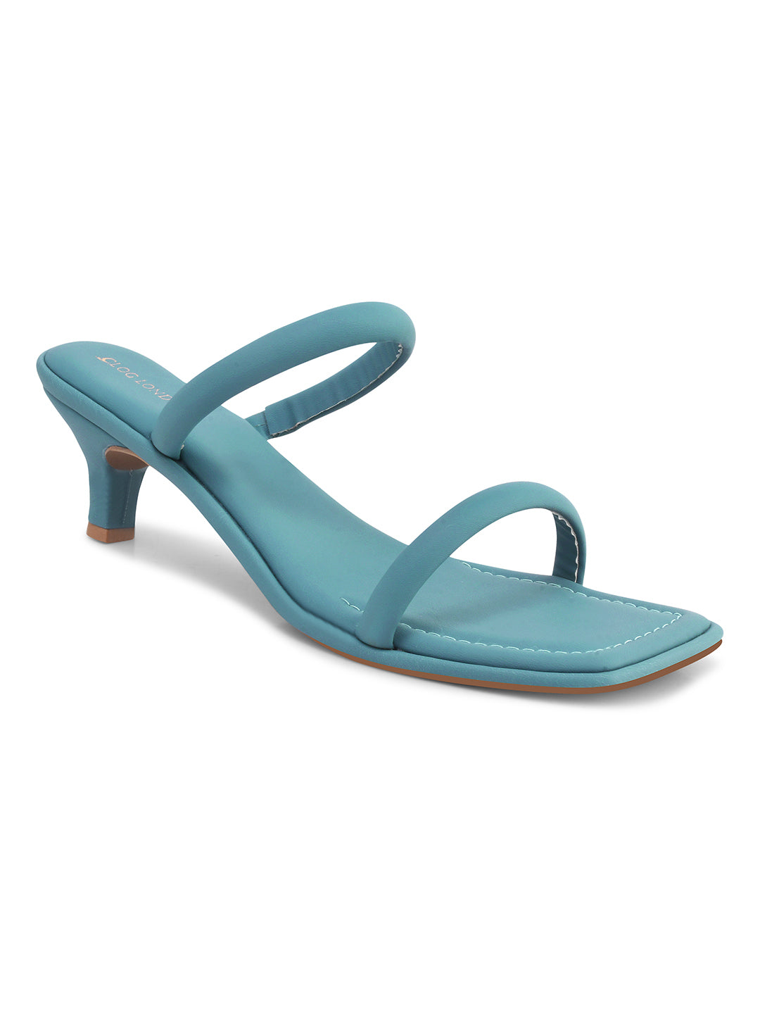 Women Casual Slip Heels Blue