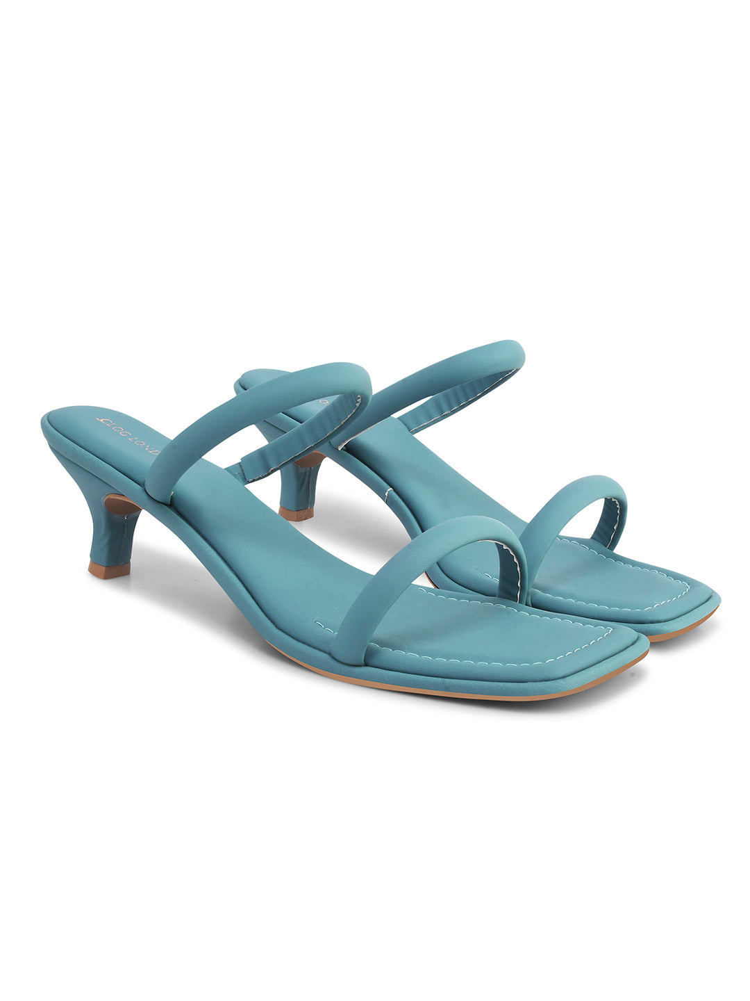 Women Casual Slip Heels Blue