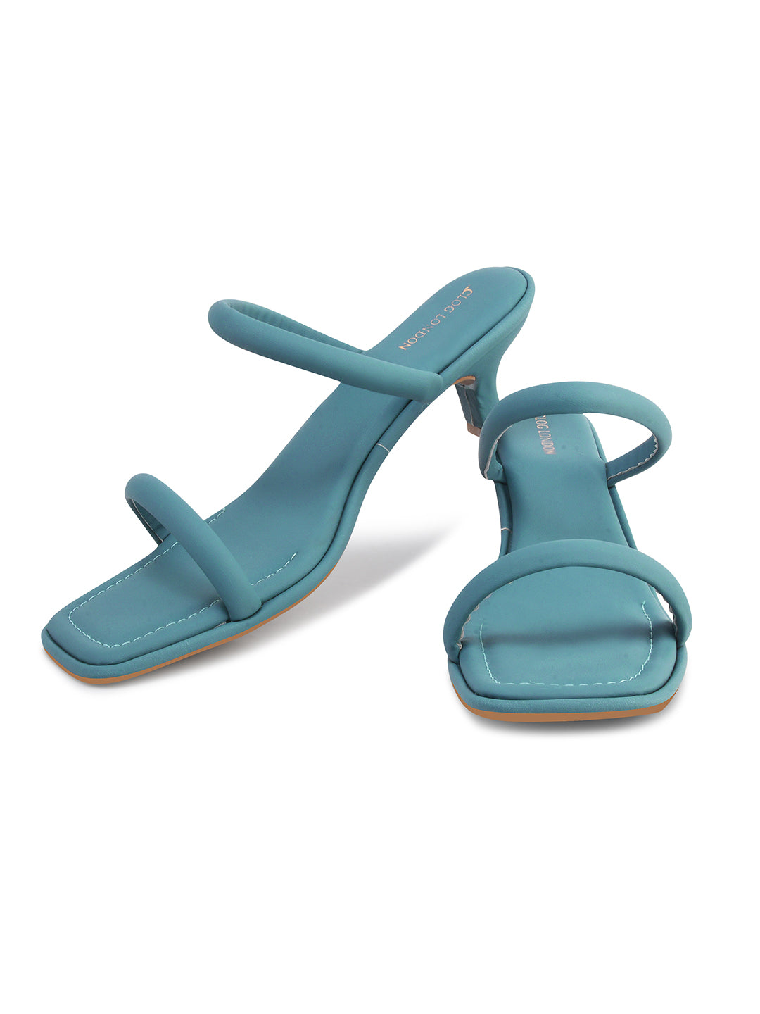 Women Casual Slip Heels Blue