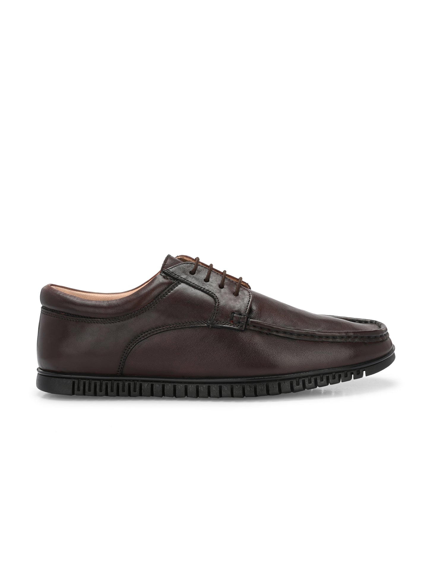 Men's Leather Square Toe Derby Shoes