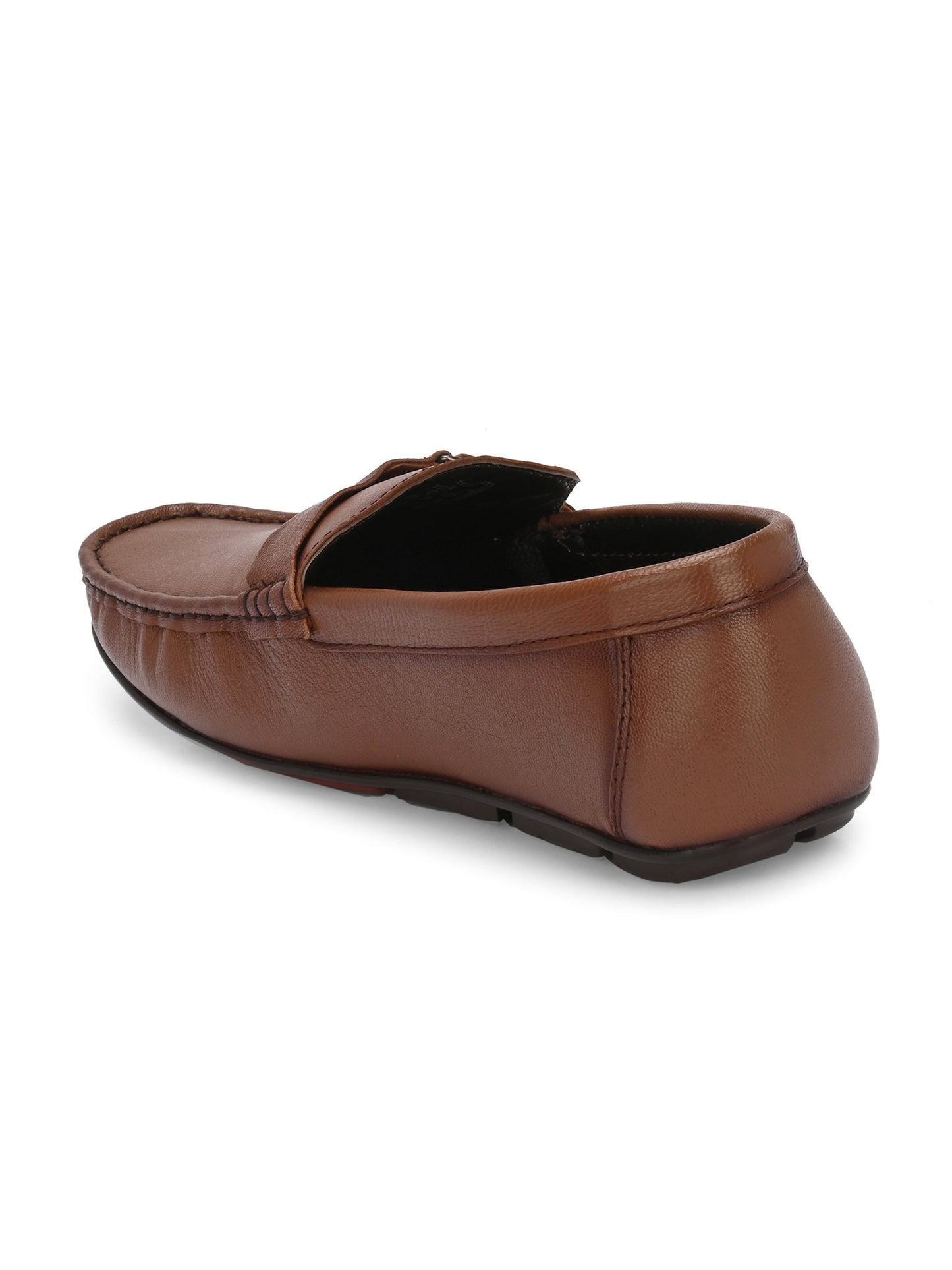 Men's Leather Square Toe Loafer Shoes