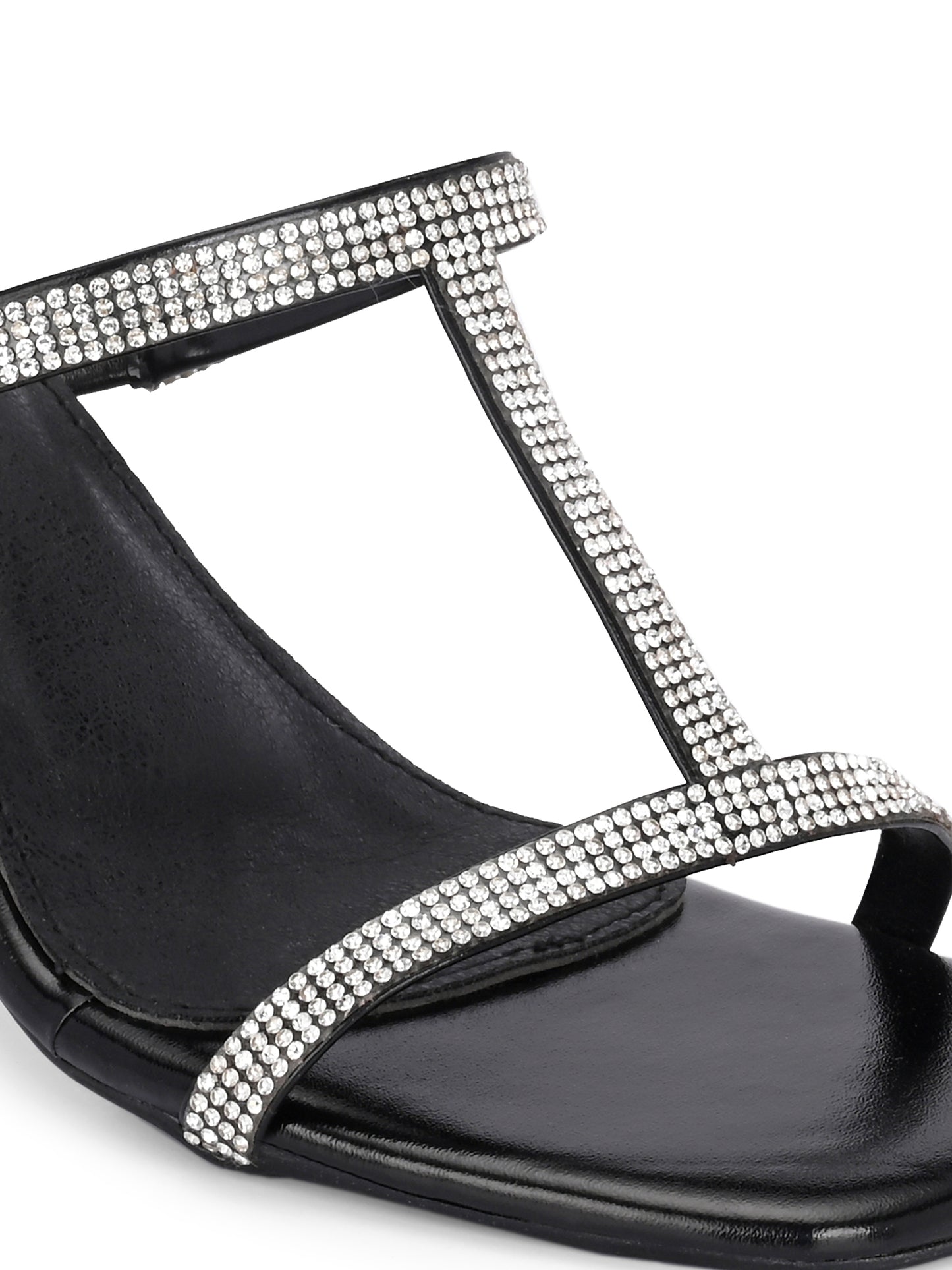 Women Black Fashion Heels Sandals