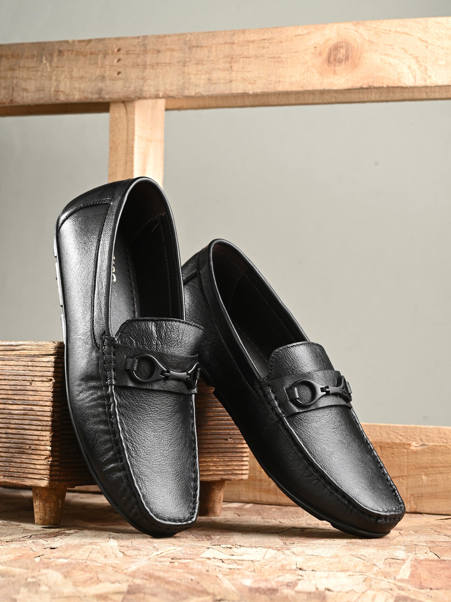 Men's Leather Casual Loafer Shoes