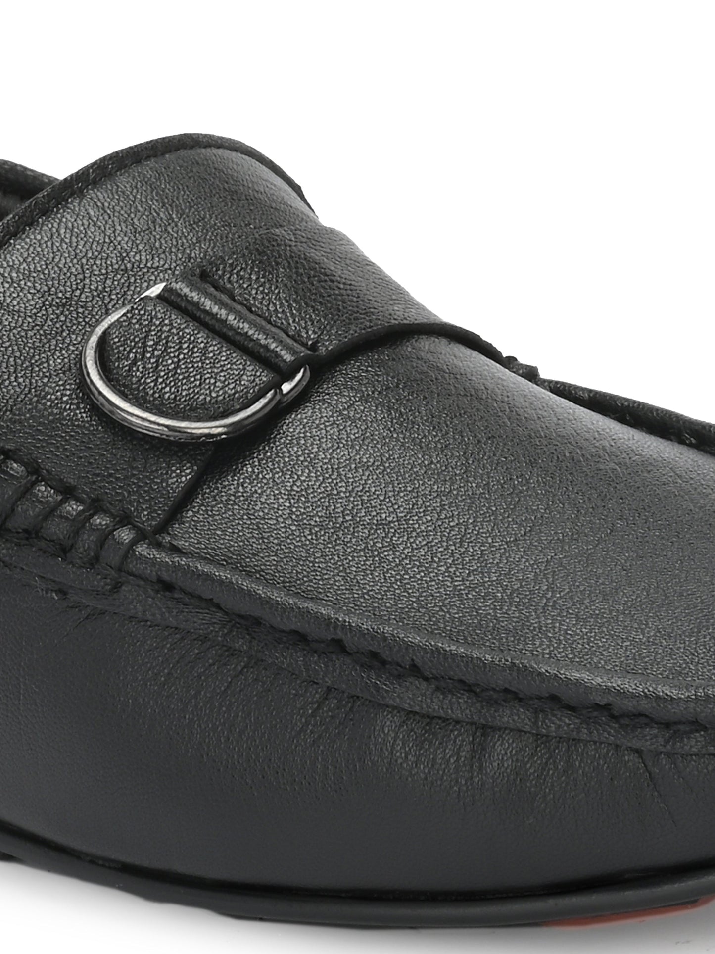 Men's Leather Square Toe Loafer Shoes