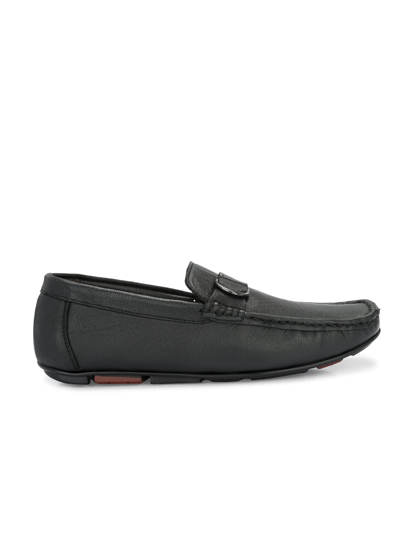 Men's Leather Square Toe Loafer Shoes