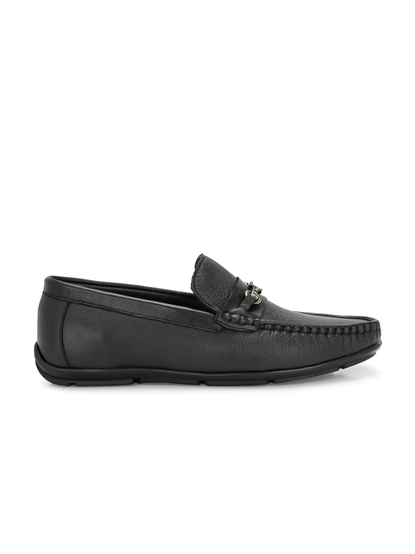 Men's Leather Square Toe Loafers Shoes