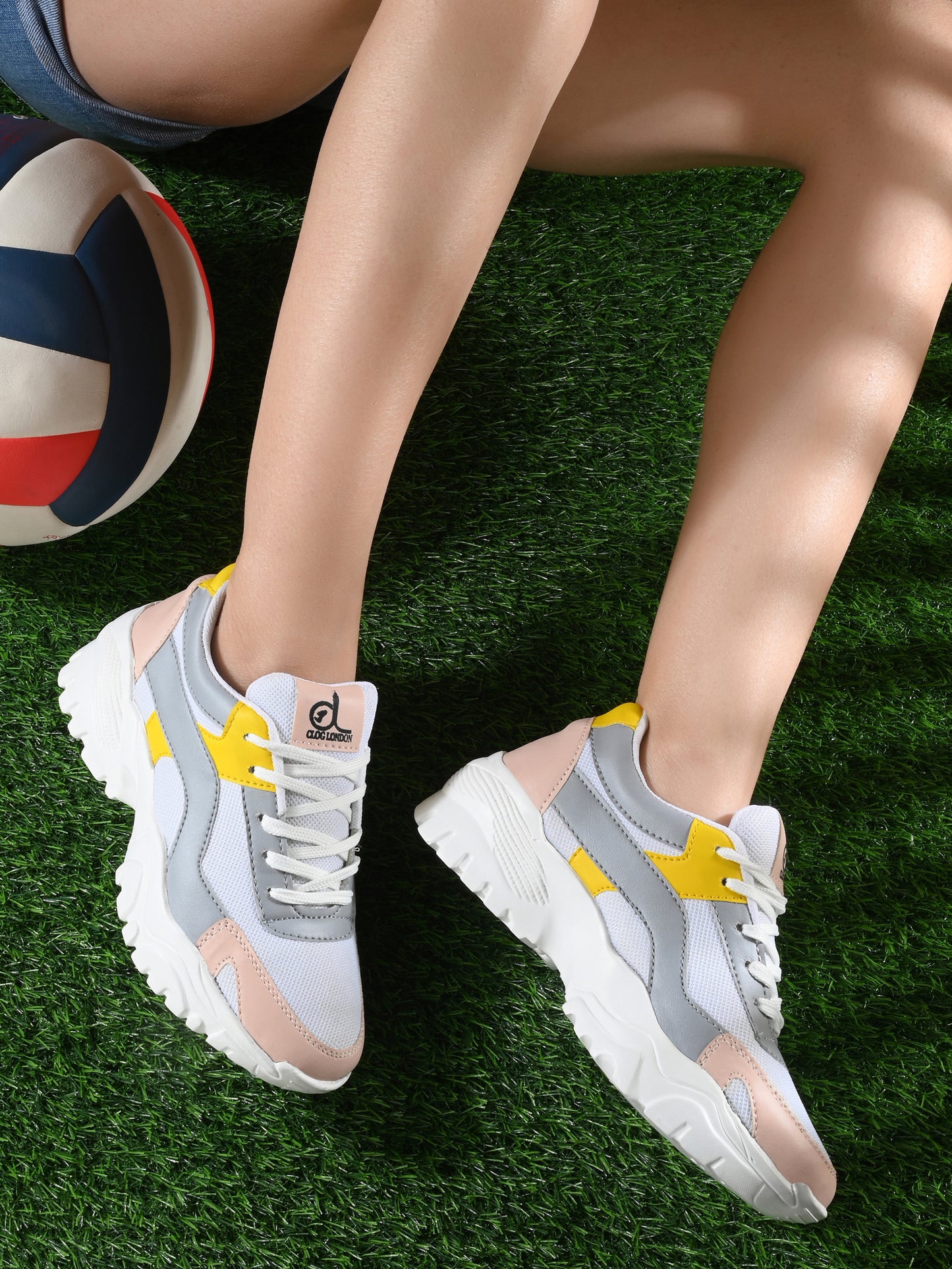 Women Multicolour Stylish Casual Sneakers