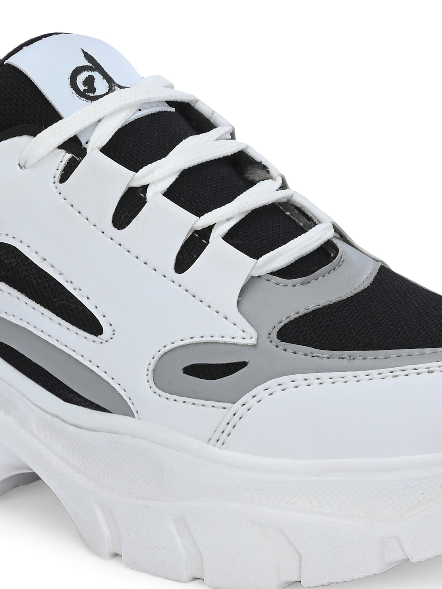 Women White & Black Sport Shoes