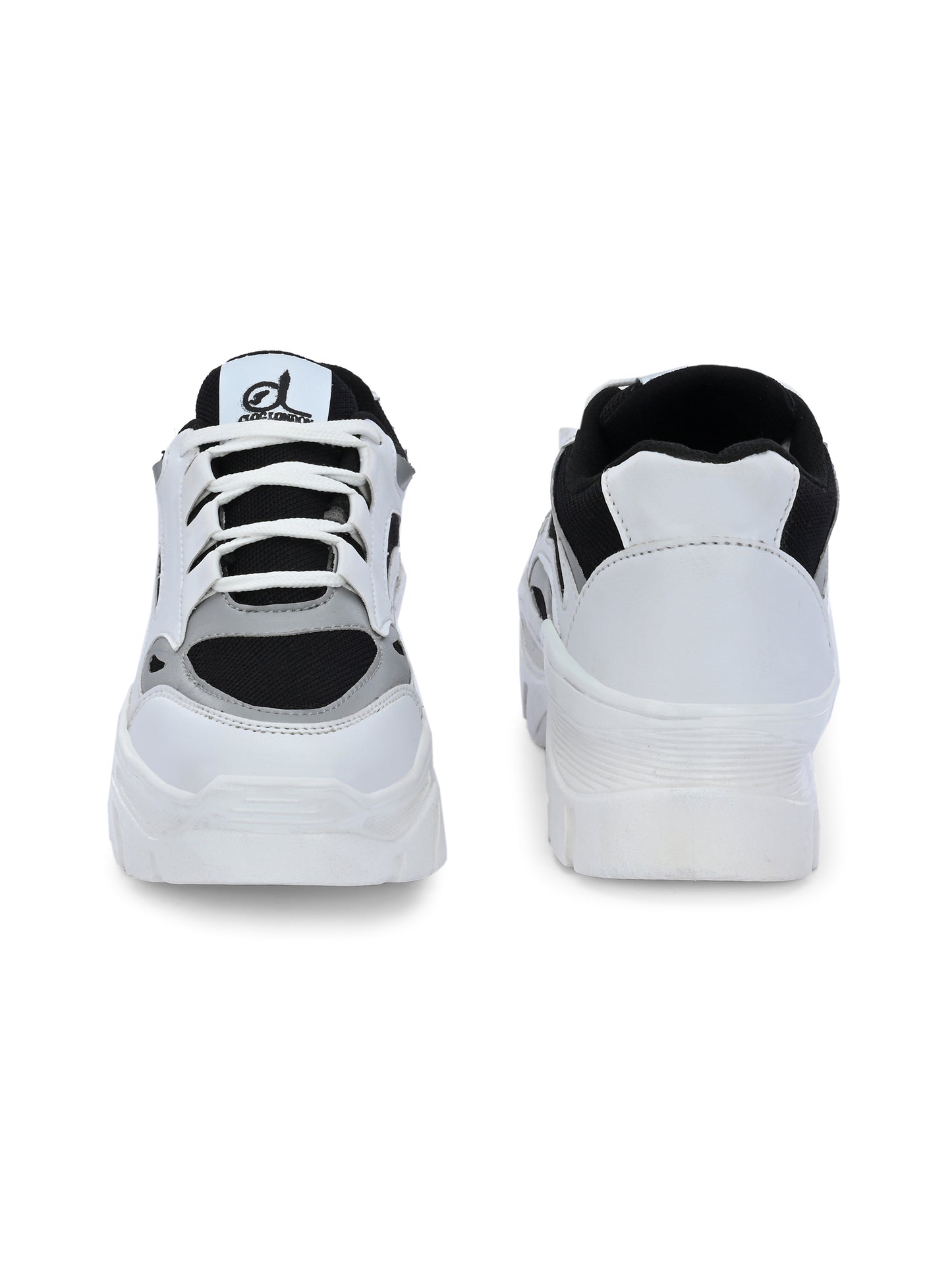 Women White & Black Sport Shoes