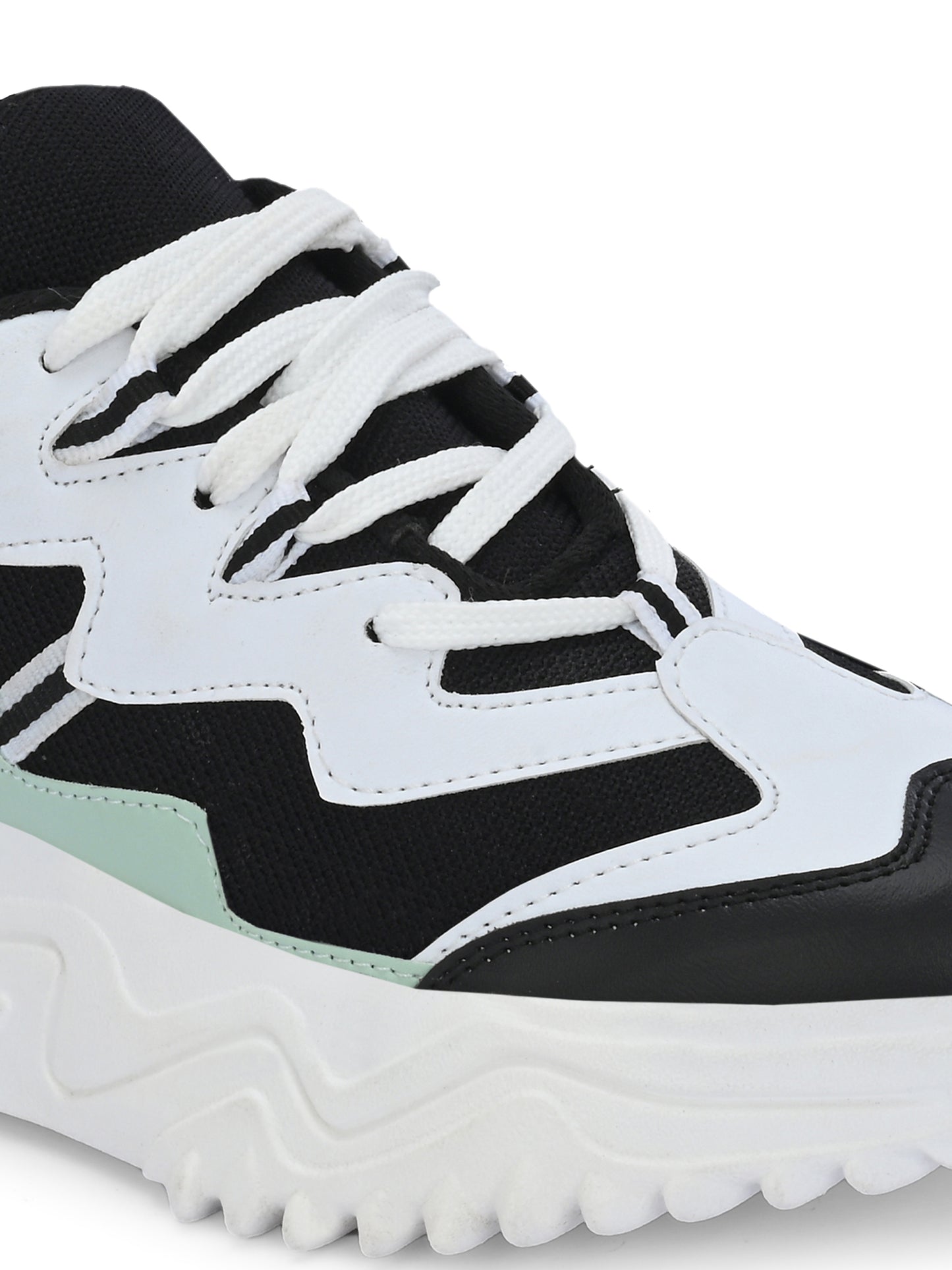 Women Multicolor Lace Up Sneakers