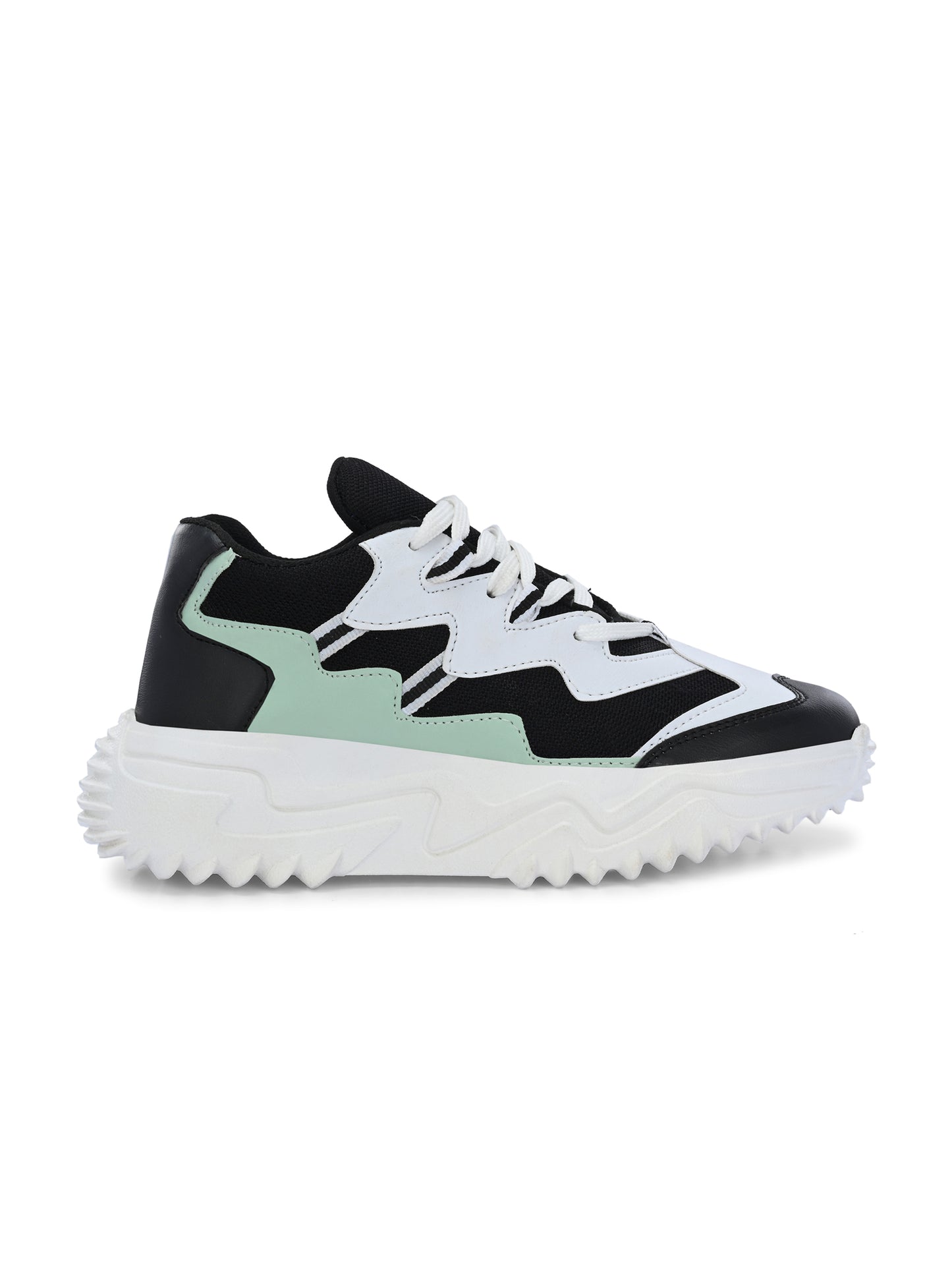 Women Multicolor Lace Up Sneakers