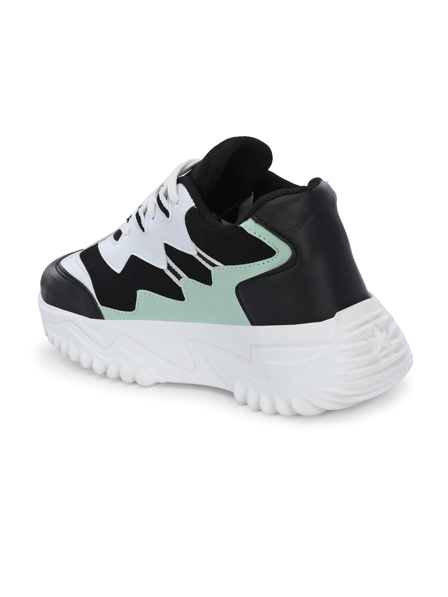 Women Multicolor Lace Up Sneakers