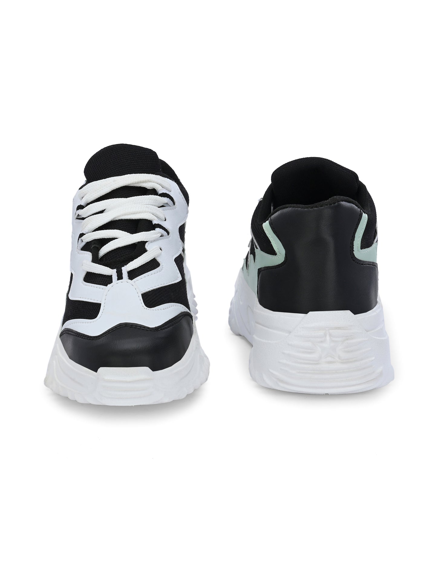 Women Multicolor Lace Up Sneakers