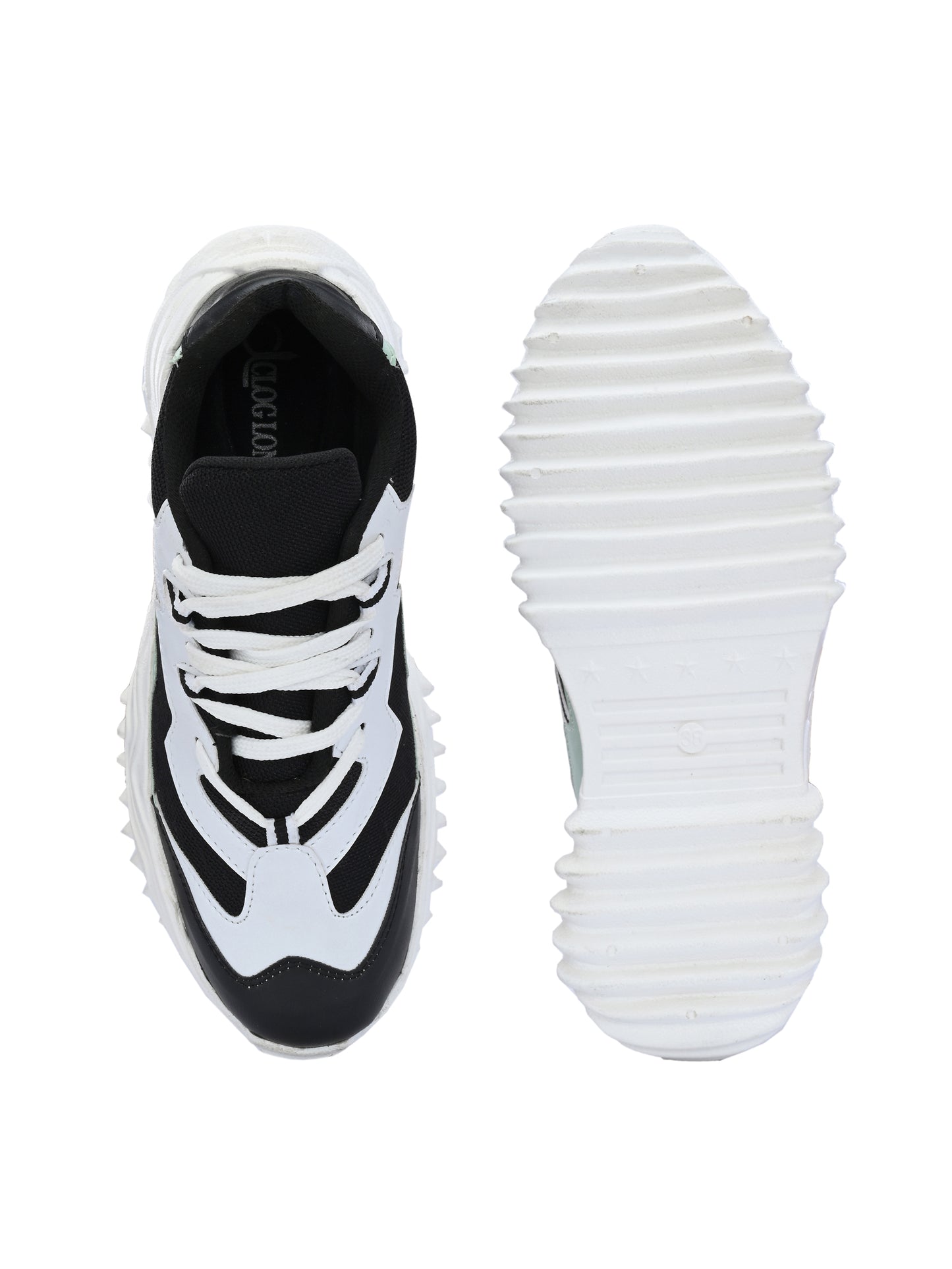 Women Multicolor Lace Up Sneakers