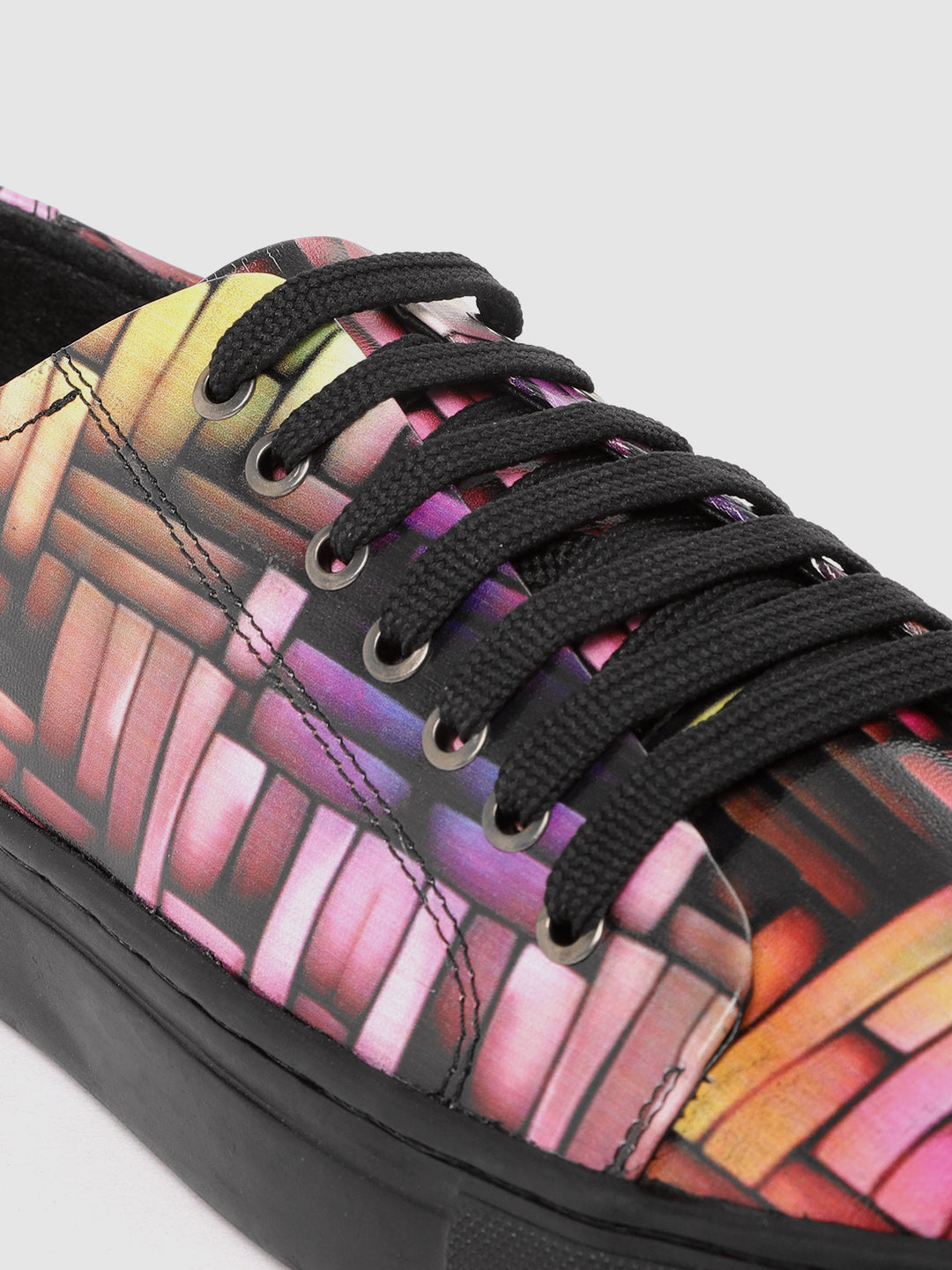 Faux Leather Sneaker Shoes CLOG LONDON