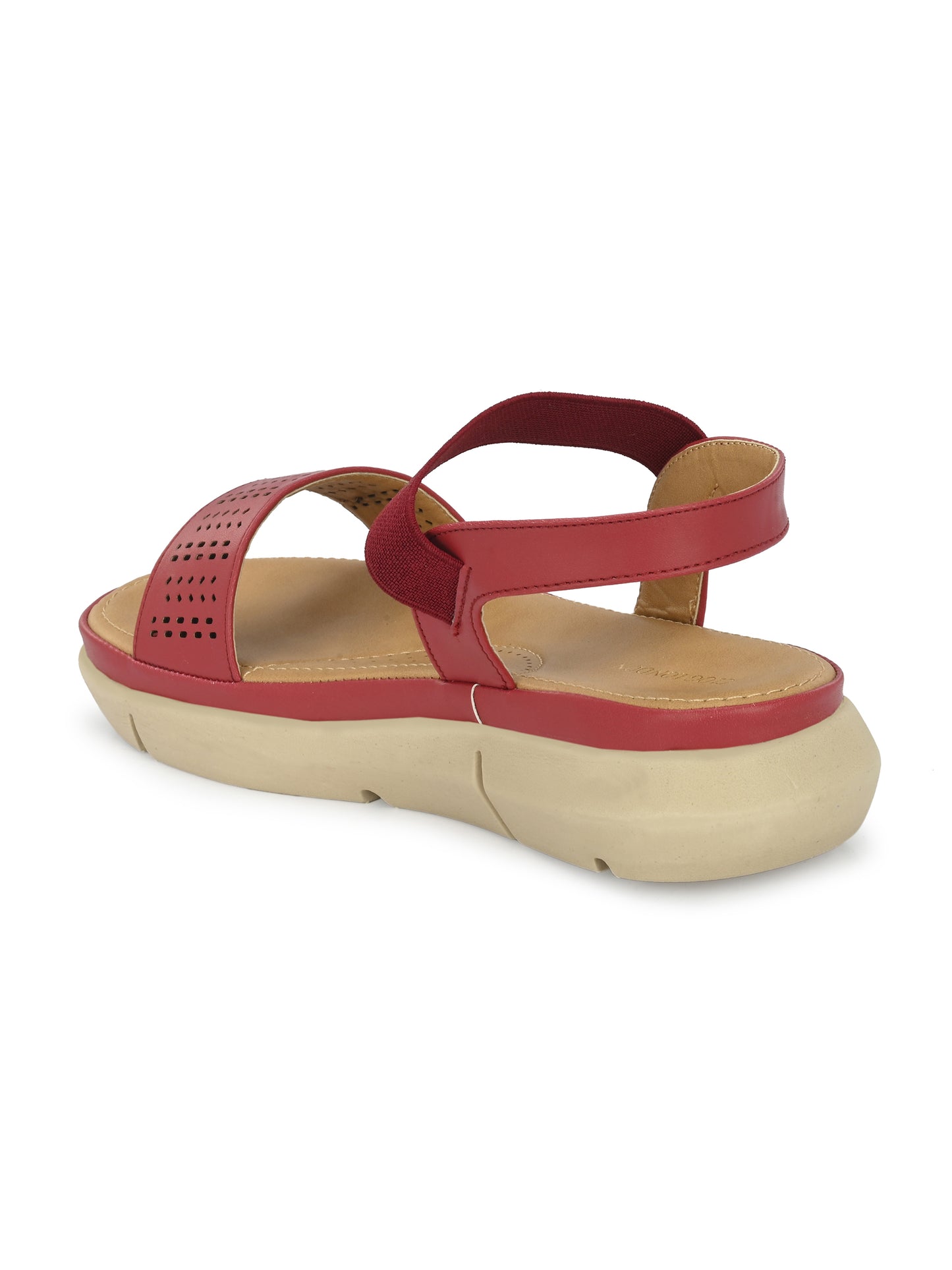 Women Cherry Textured Sandals