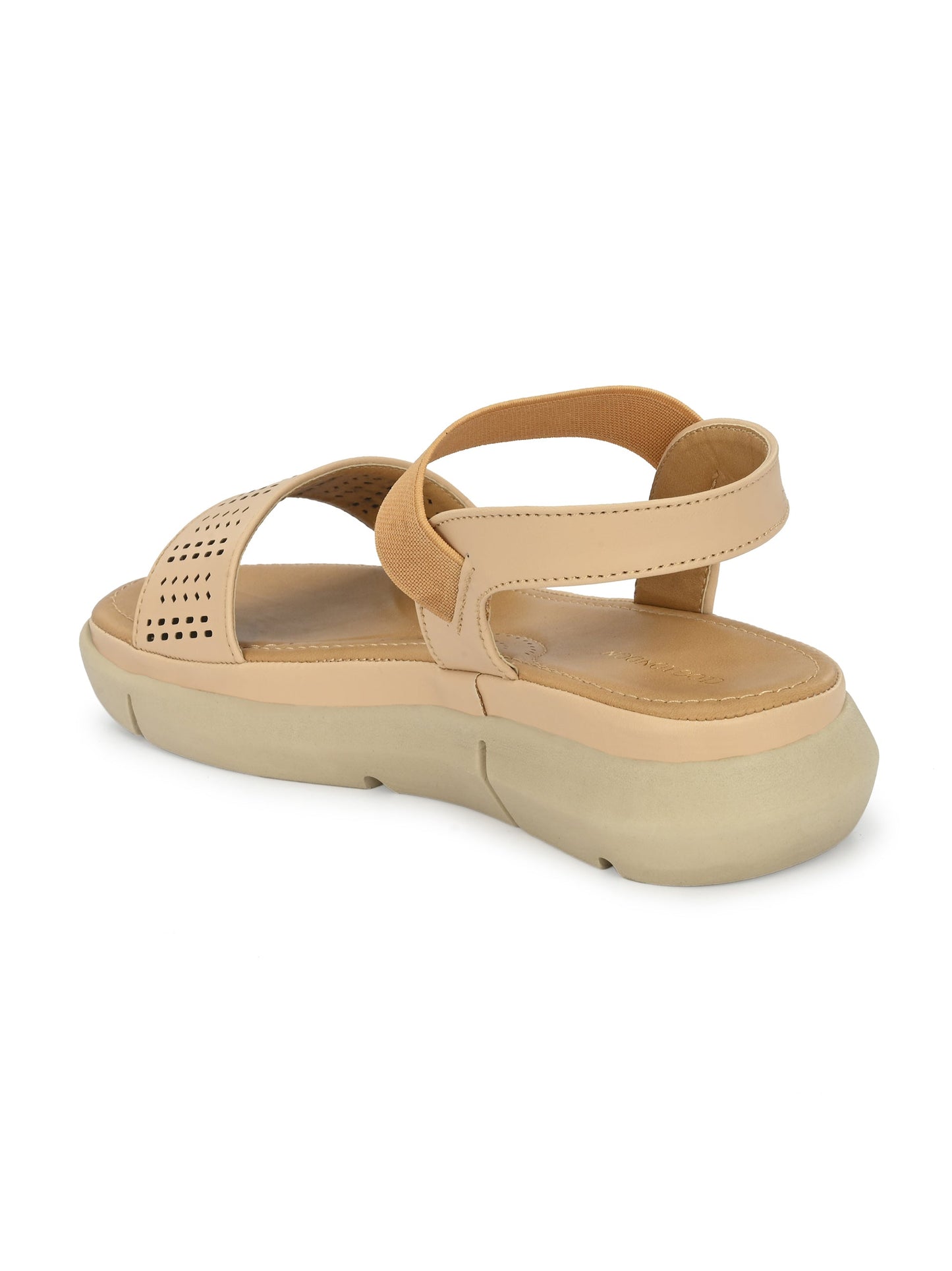 Womens Beige Slip On Sandals Online