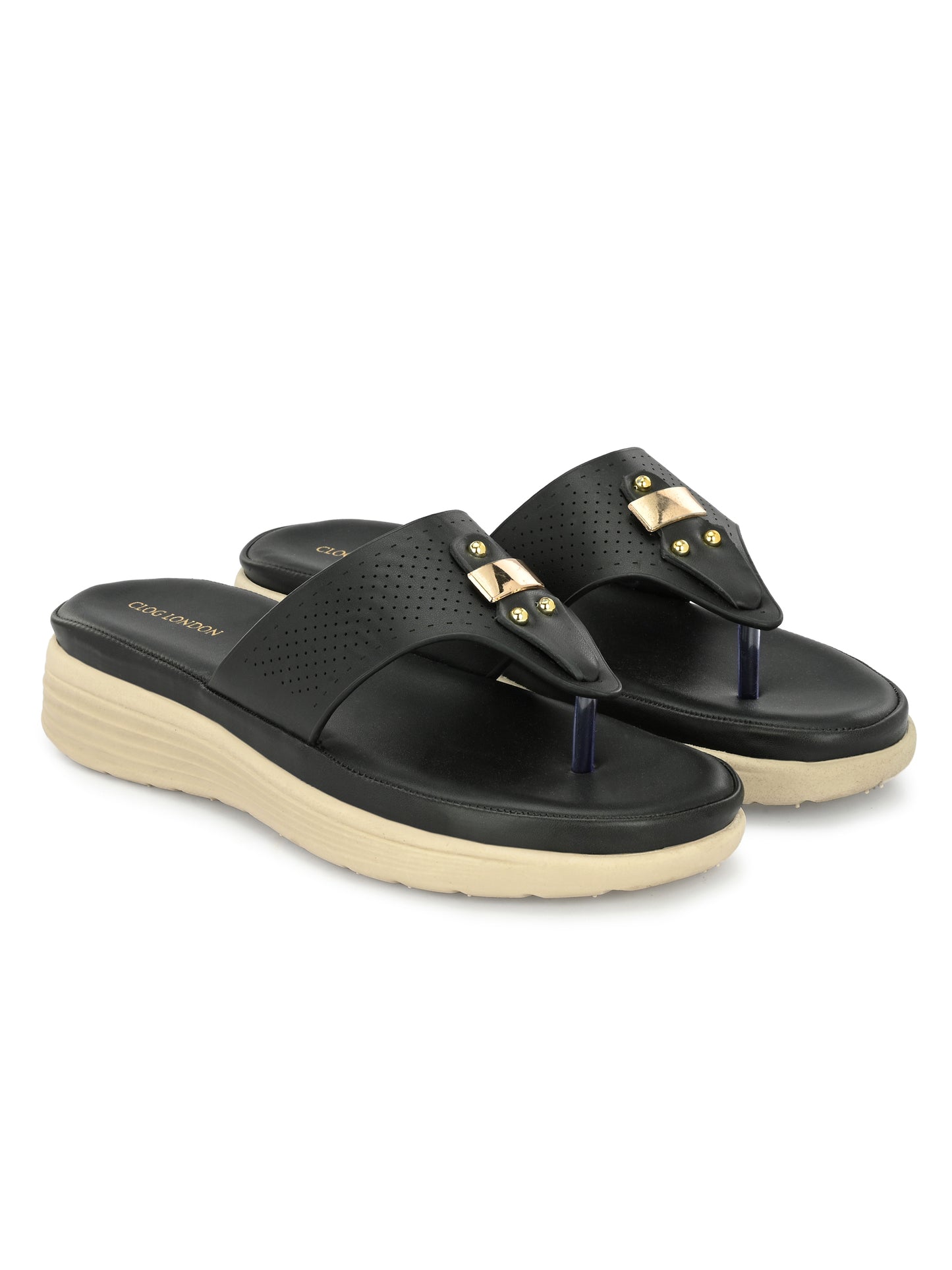 Women Black Comfortable Flats