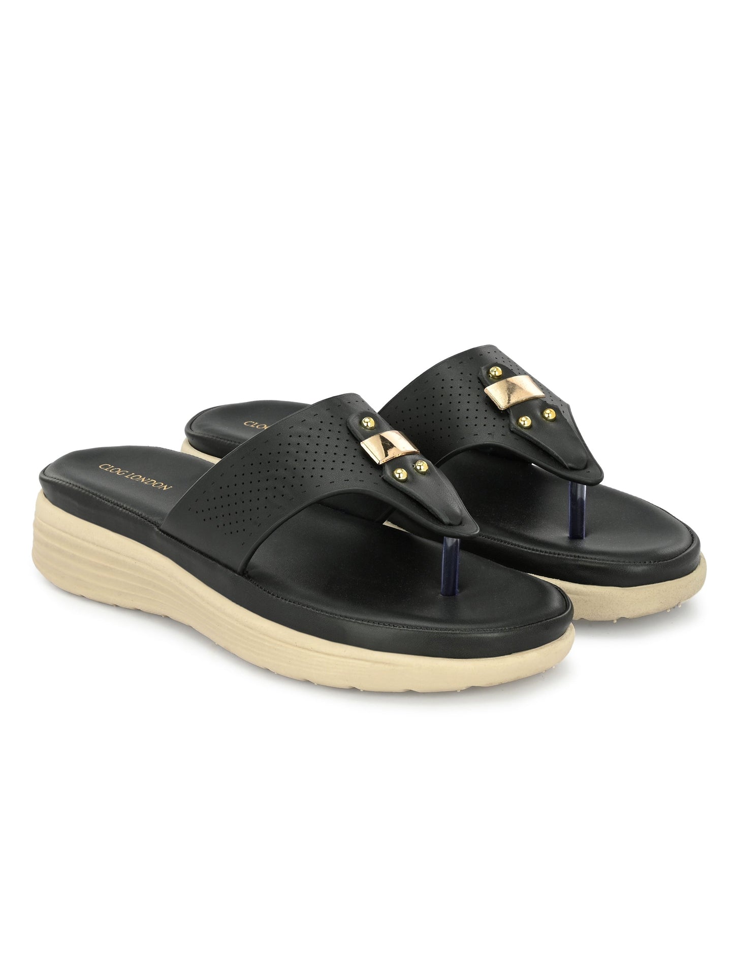 Women Tan Textured Comfort Flats