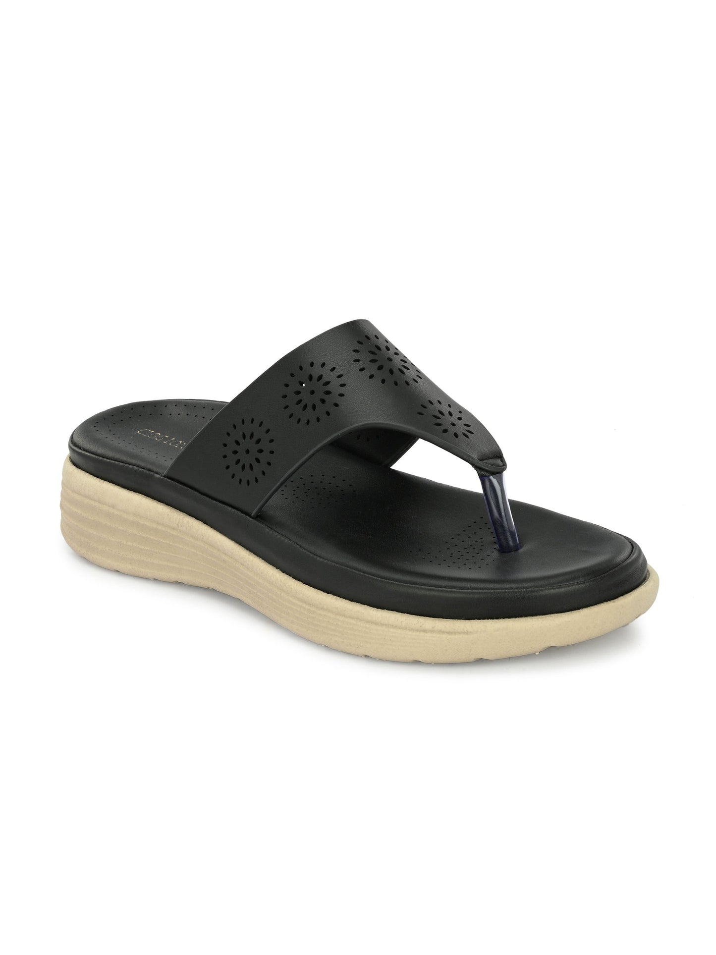 Womens Beige Outdoor Flats