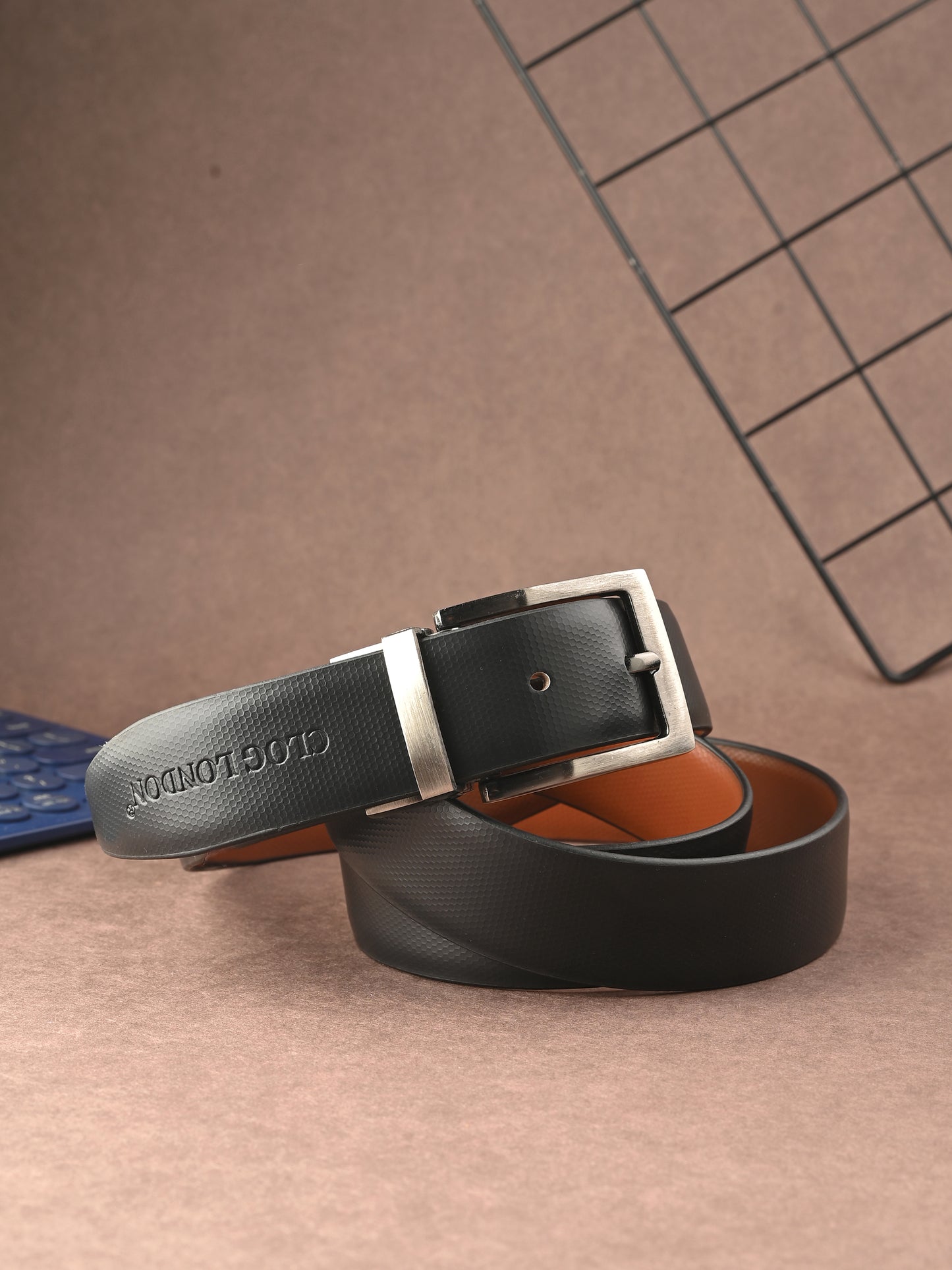 Men's Leather Reversible Formal Belts