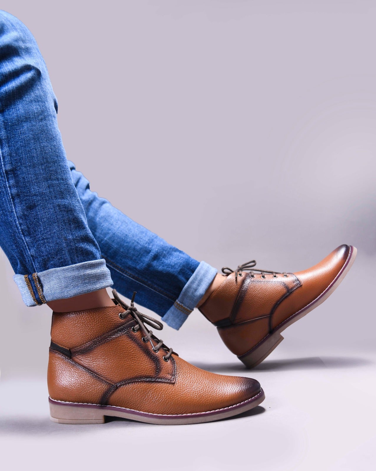 Men's Leather Boots