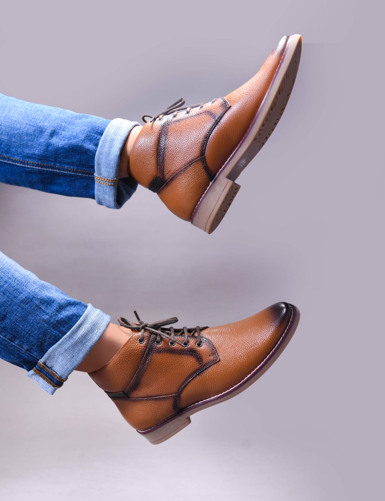 Men's Leather Boots