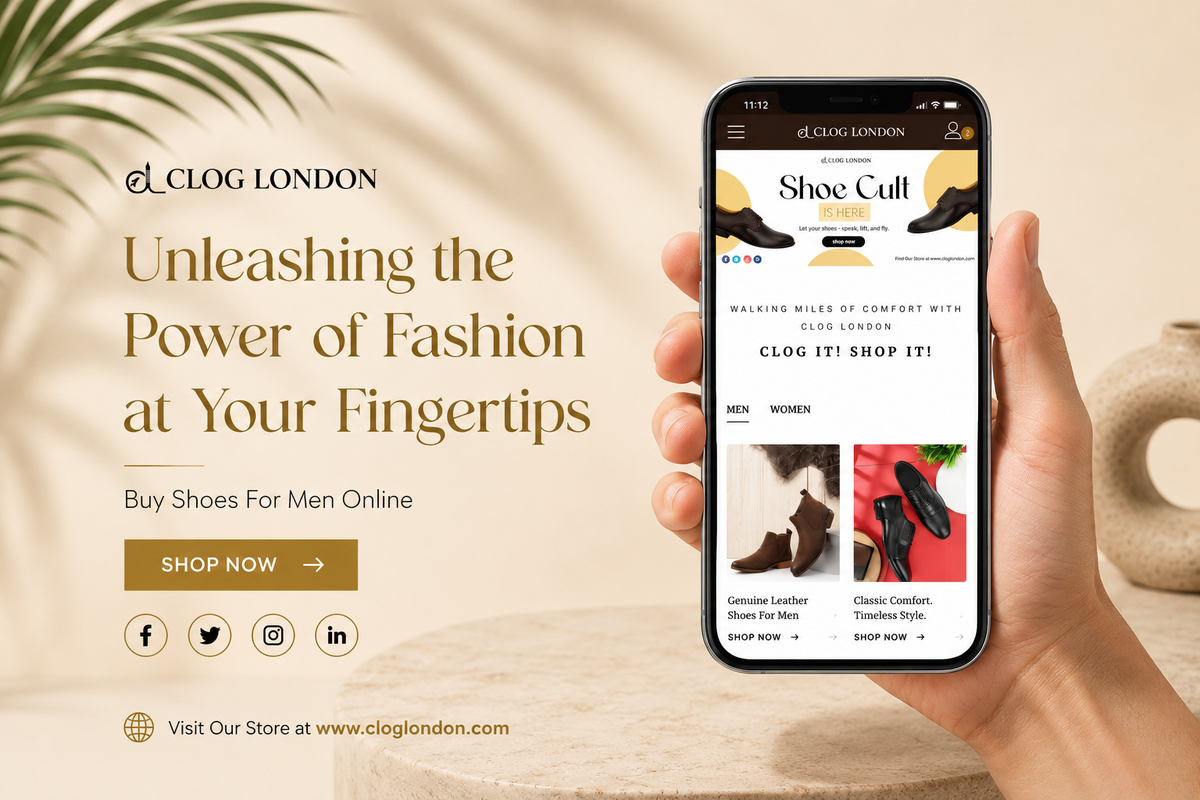Buy Shoes For Men Online: Unleashing the Power of Fashion at Your Fingertips