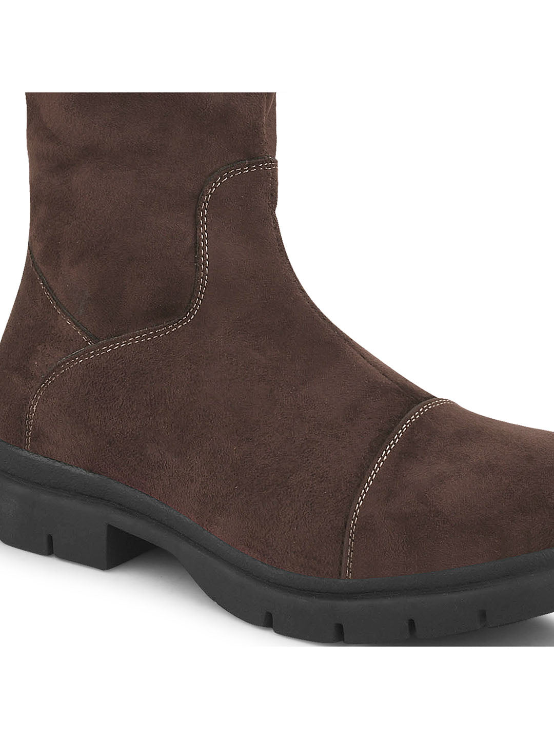 Women Brown Casual Boots
