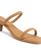 Women Casual Slip Heels Beige