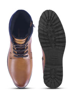 Leather High Ankle Boots for Men's