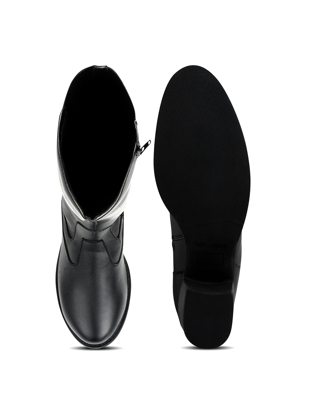 Women Black Stylish Long Boots