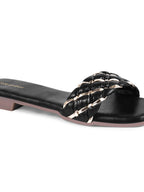 Women Off-White Casual Slip On Flats Online