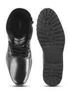 Leather High Ankle Boots for Men's