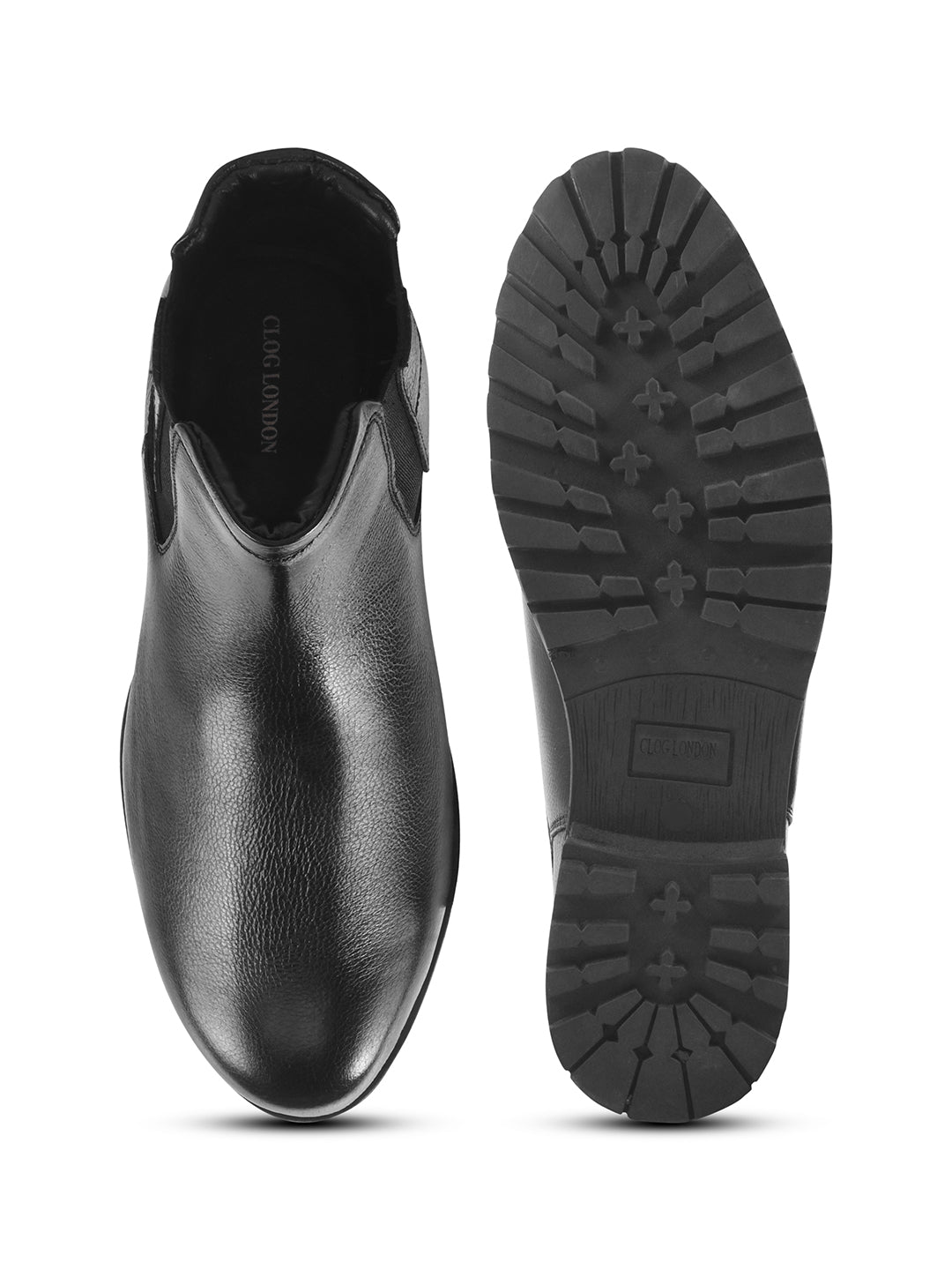 Men's Slip-On Leather Boots